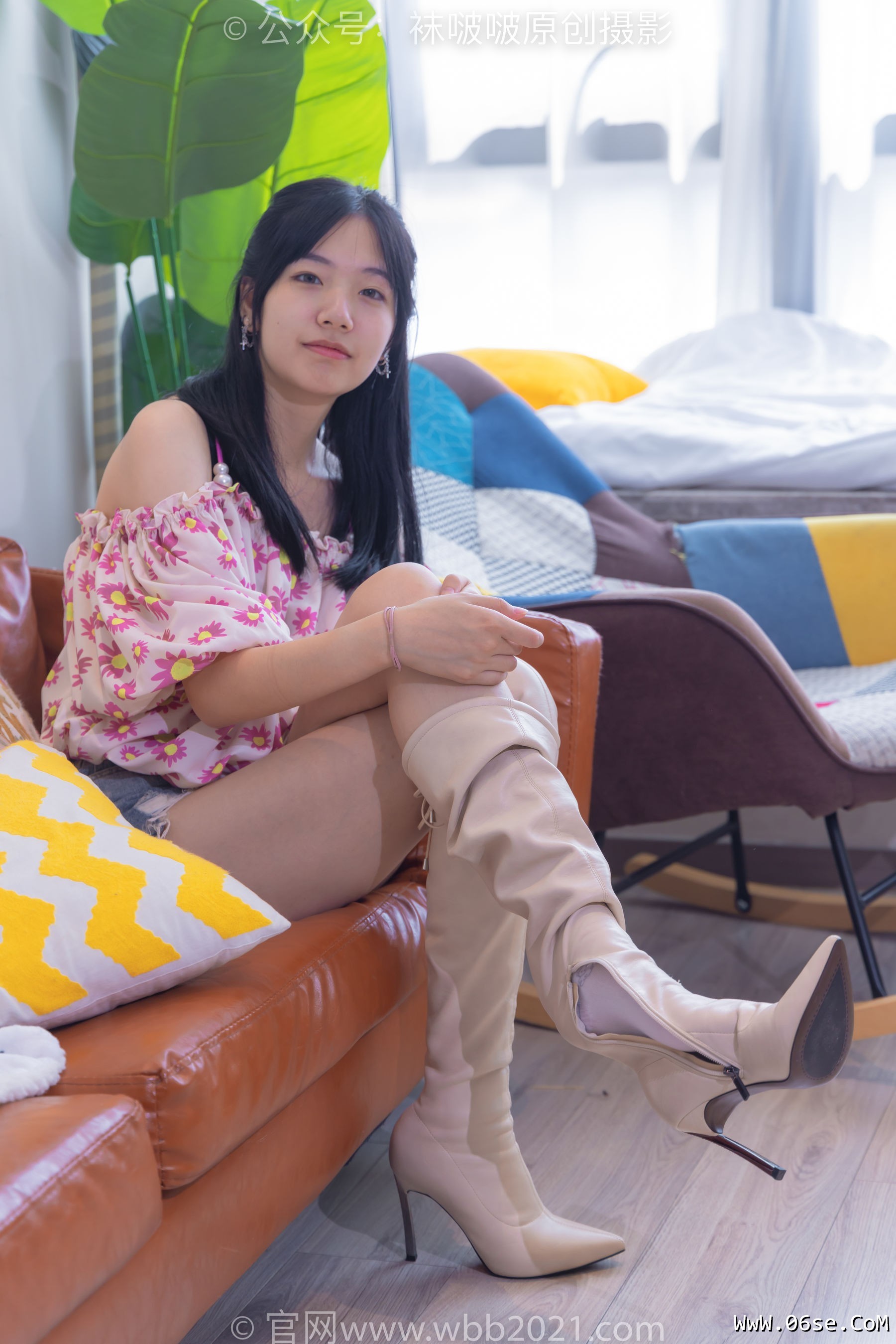 图片[155]-BoBoSocks袜啵啵 No.308 小甜豆 -长靴、白棉袜、裸足[170P]-六色网