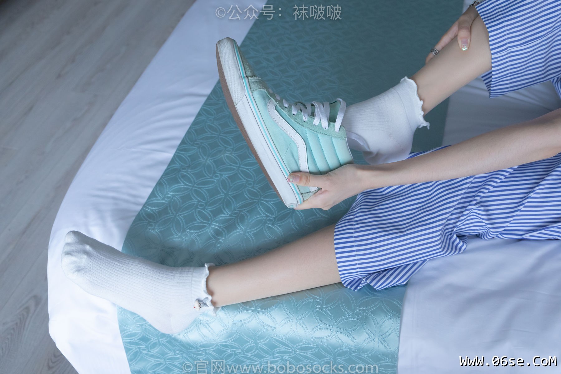 图片[55]-BoBoSocks袜啵啵 No.027 稚予- vans、白色棉袜、肉丝[136P]-六色网