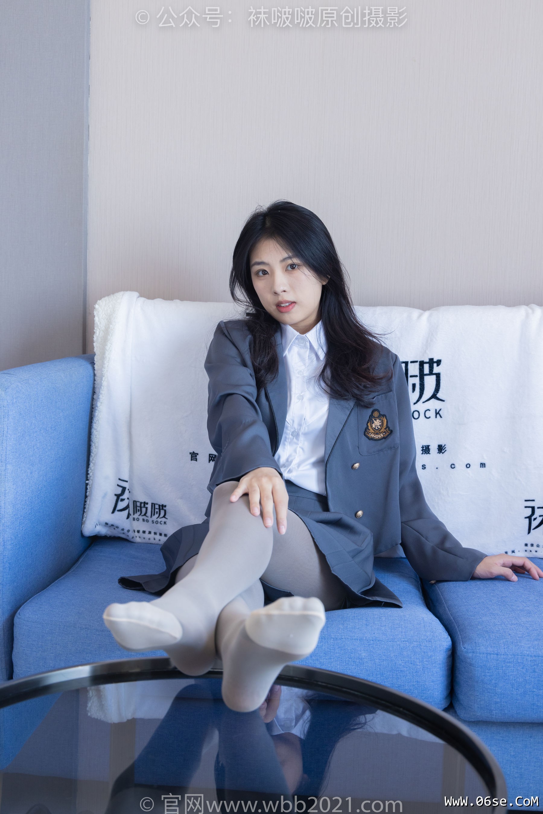 图片[116]-BoBoSocks袜啵啵 No.312 奶油 -高跟鞋、黑丝打底、肉丝[160P]-六色网