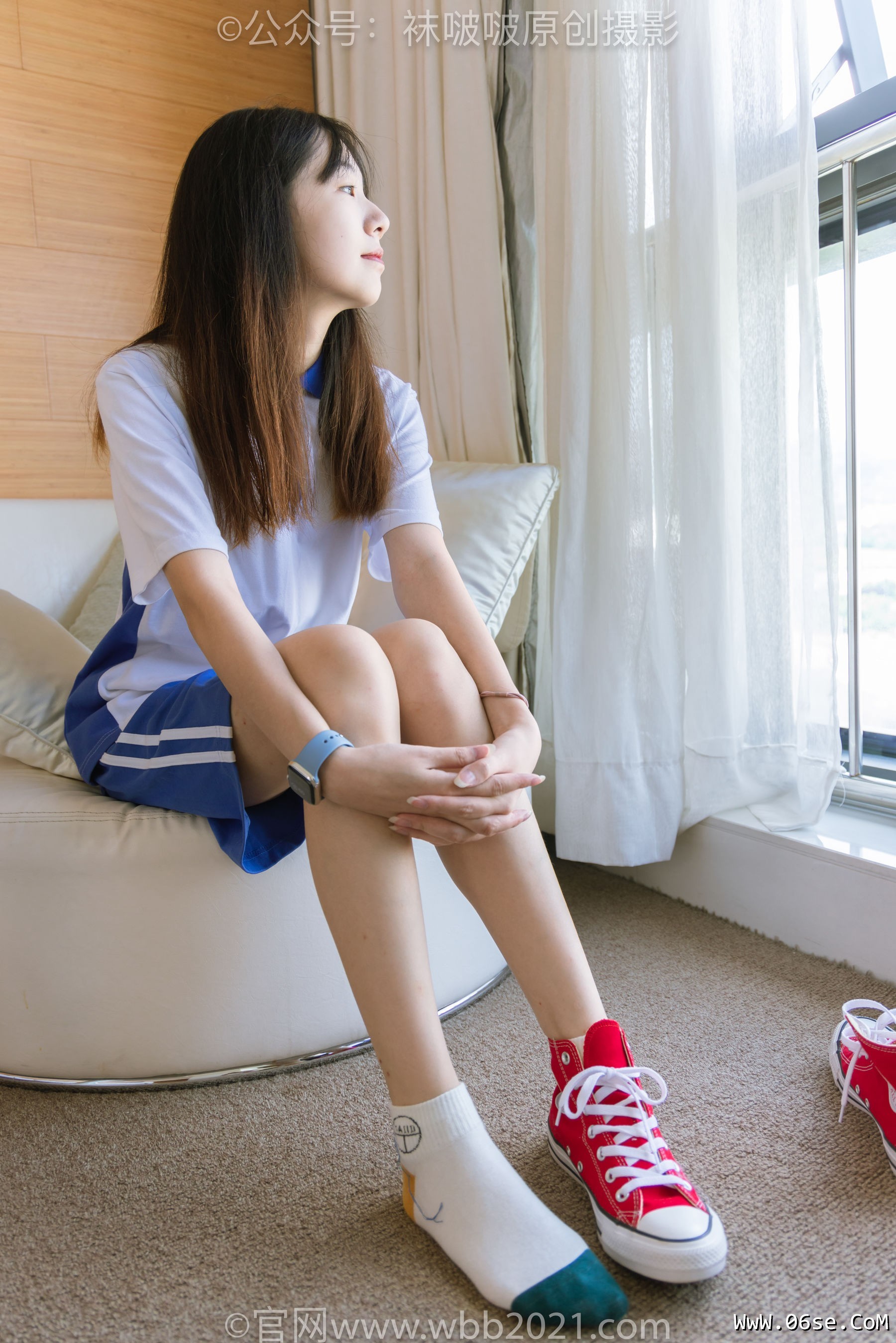 图片[89]-BoBoSocks袜啵啵 No.336 小甜豆 -校服、帆布鞋、白棉袜、裸足[140P]-六色网