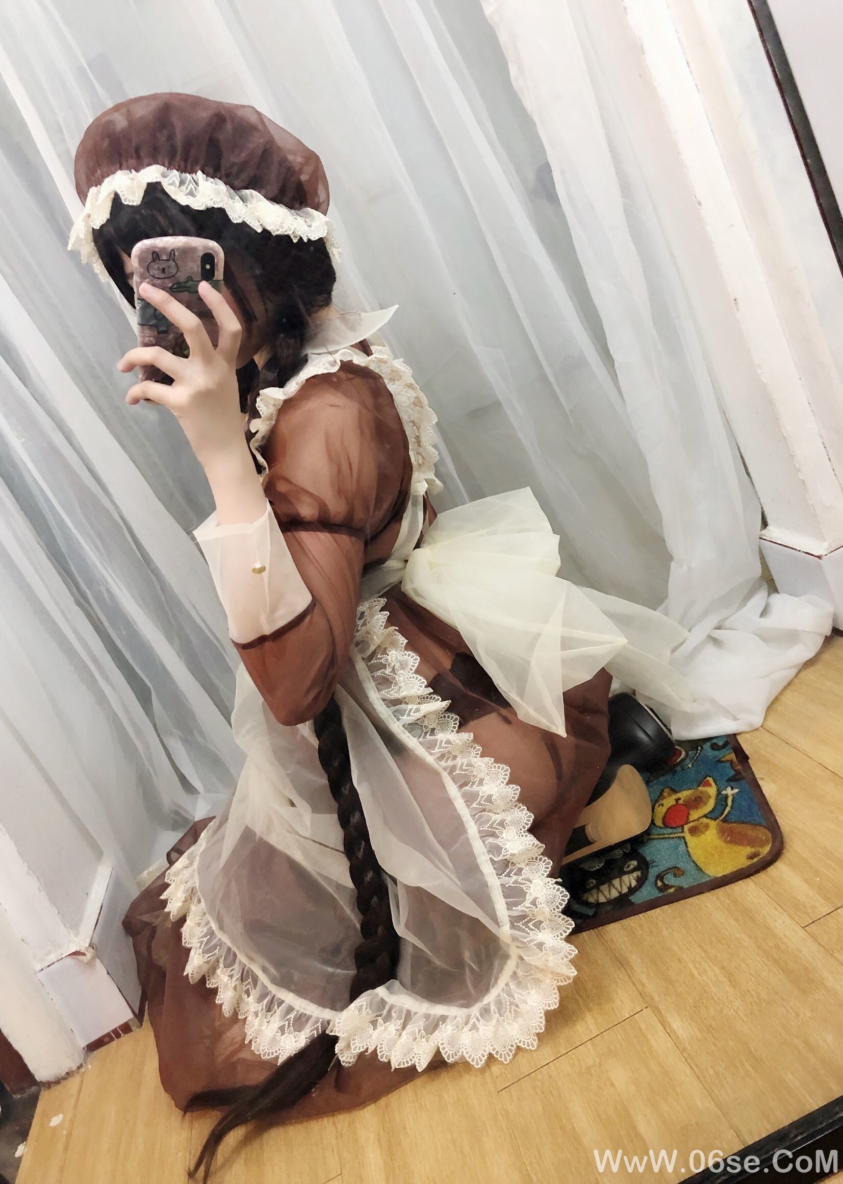 图片[21]-二次元巨乳美女鹿野希 透明女仆[97P]-六色网