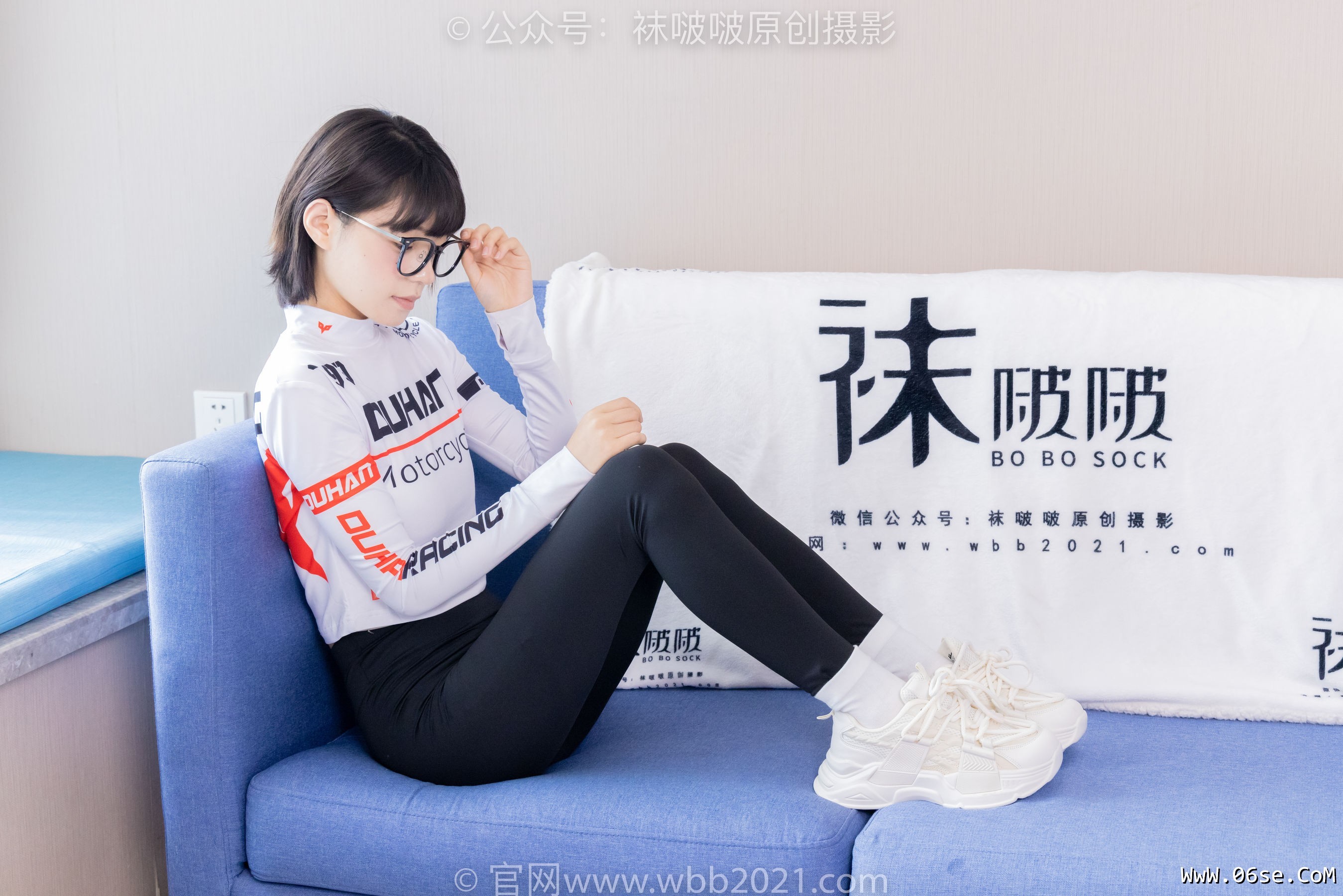 图片[87]-BoBoSocks袜啵啵 No.410 糯米 -运动鞋、白棉袜、肉丝、瑜伽裤裤里丝[145P]-六色网