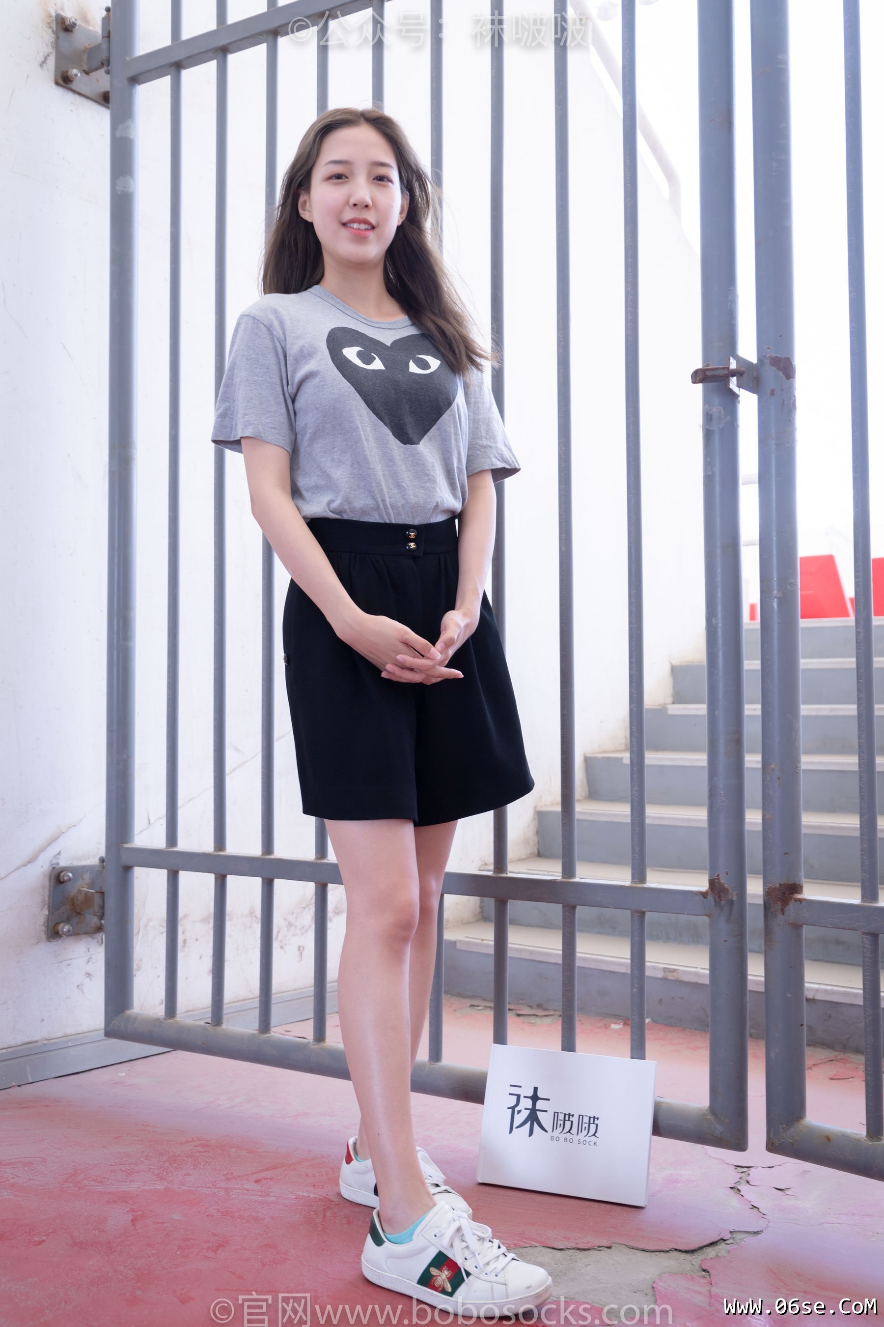 图片[10]-BoBoSocks袜啵啵 积分限定作品006 泡芙-板鞋、天蓝色短棉袜、裸足[138P]-六色网
