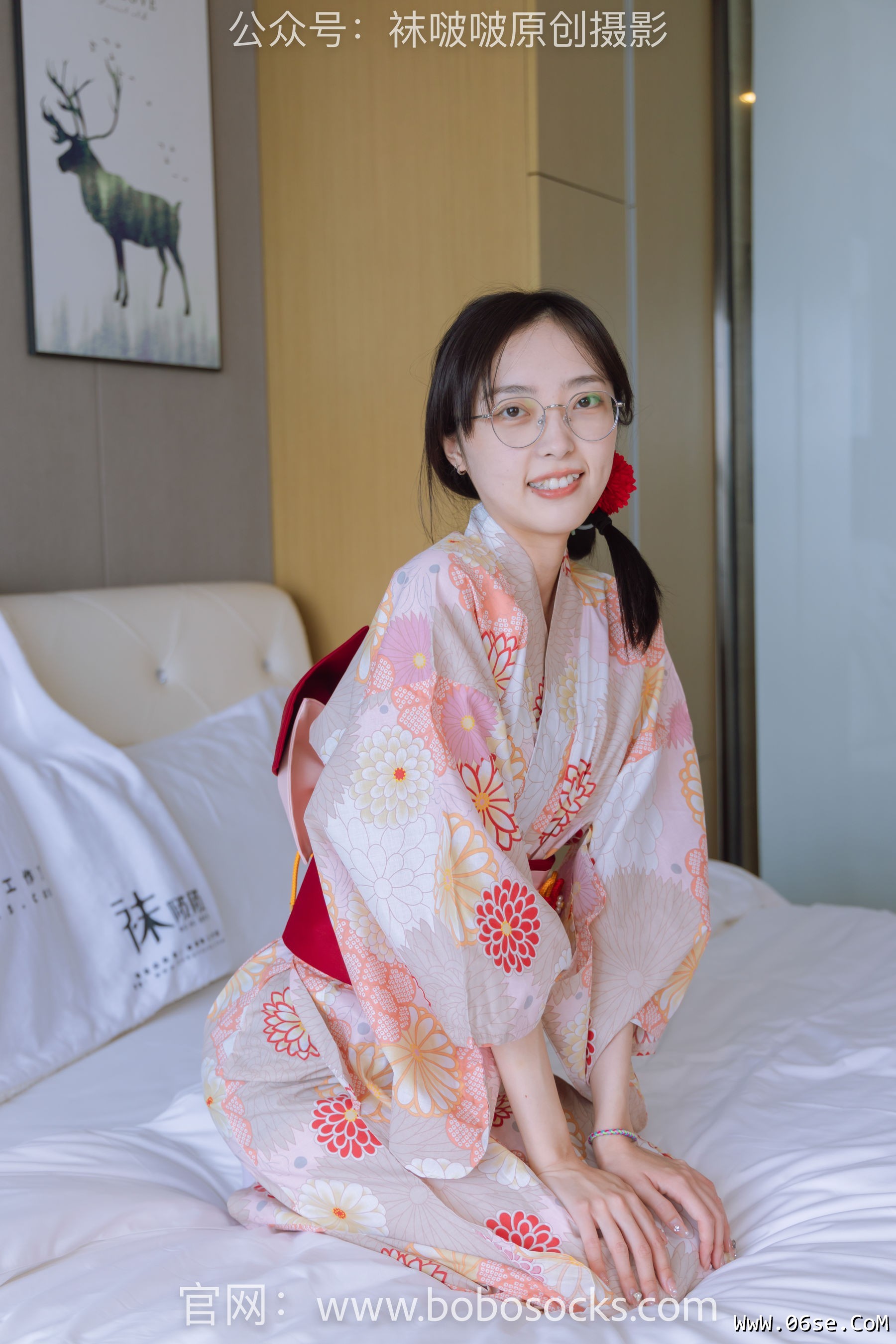 图片[39]-BoBoSocks袜啵啵 No.137 稚予-木屐、分指白棉袜、裸足、和风浴衣[170P]-六色网