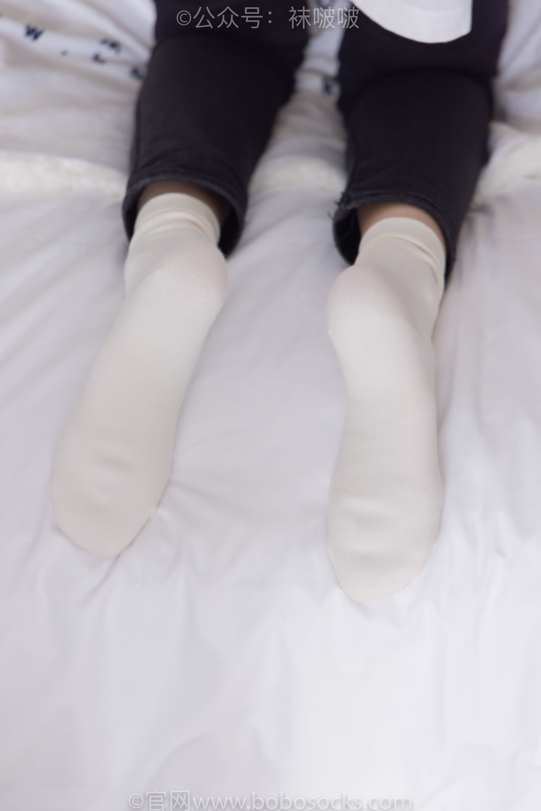 图片[67]-BoBoSocks袜啵啵 No.055 稚予-斯凯奇运动鞋、白棉袜、黑棉袜[139P]-六色网