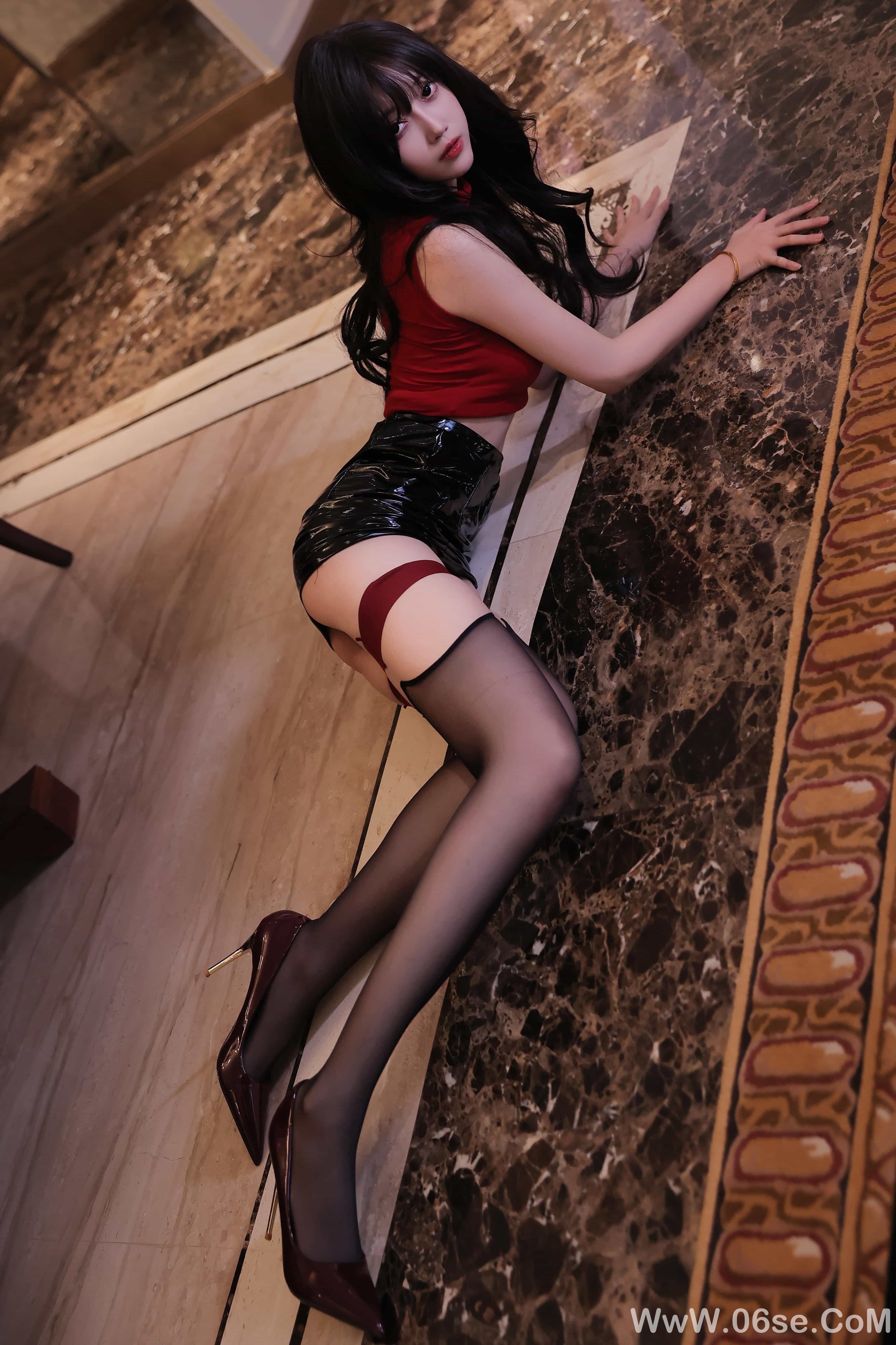 图片[16]-玥儿玥er – NO.001 吊带红色毛衣[88P]-六色网