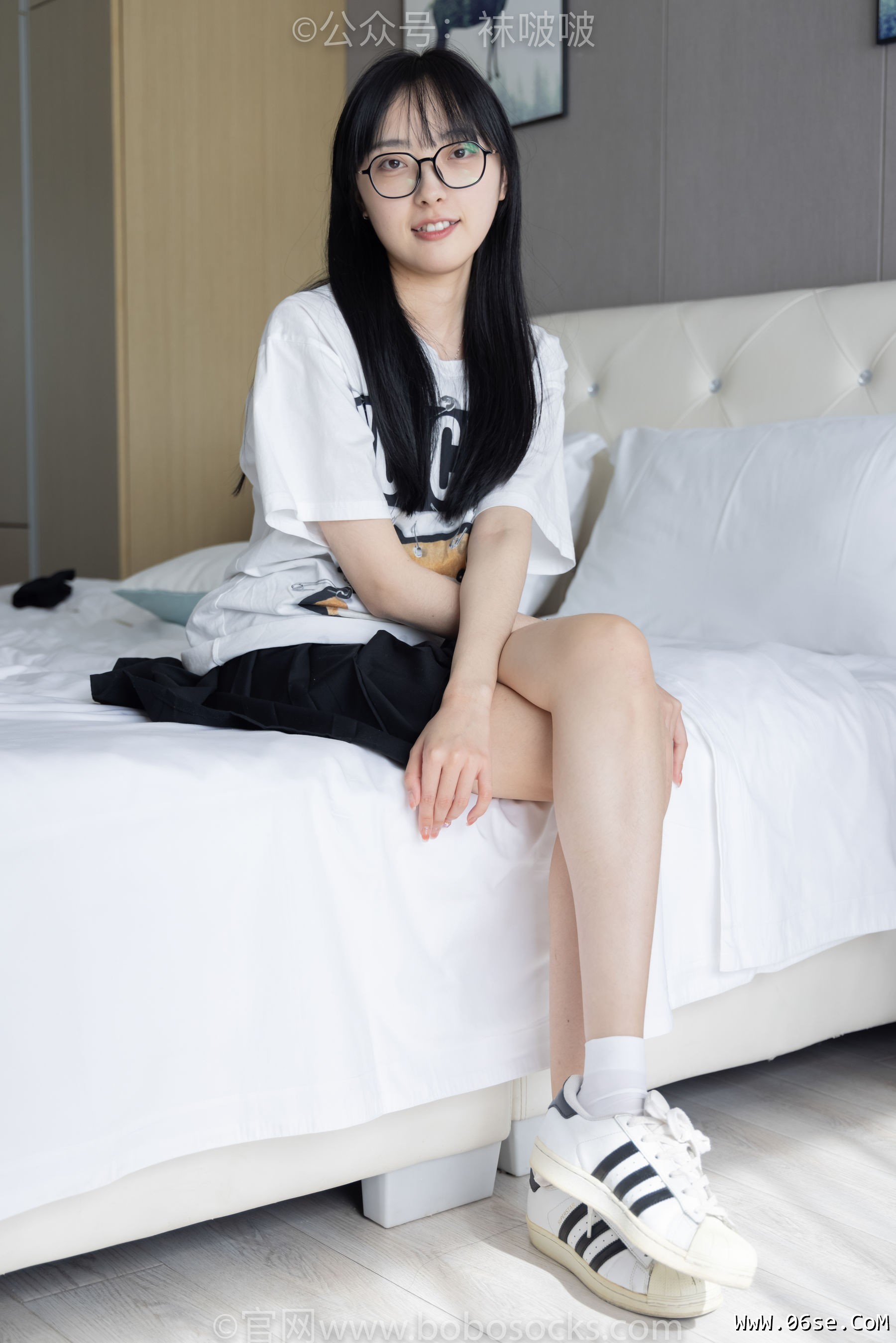 图片[148]-BoBoSocks袜啵啵 No.033 稚予-贝壳头、天鹅绒黑袜、天鹅绒白袜[154P]-六色网