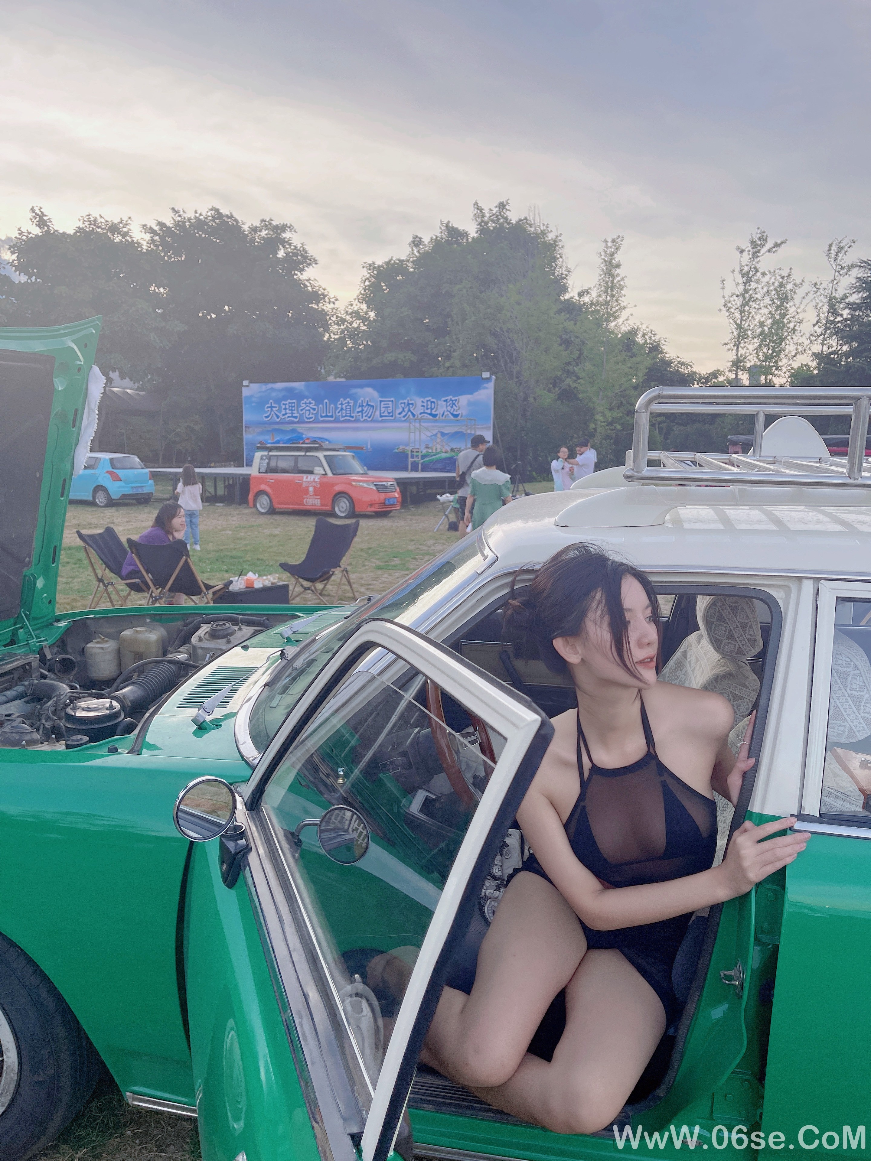 图片[25]-就是阿朱啊 – NO.042 好多人拍我，一起玩吧[31P]-六色网