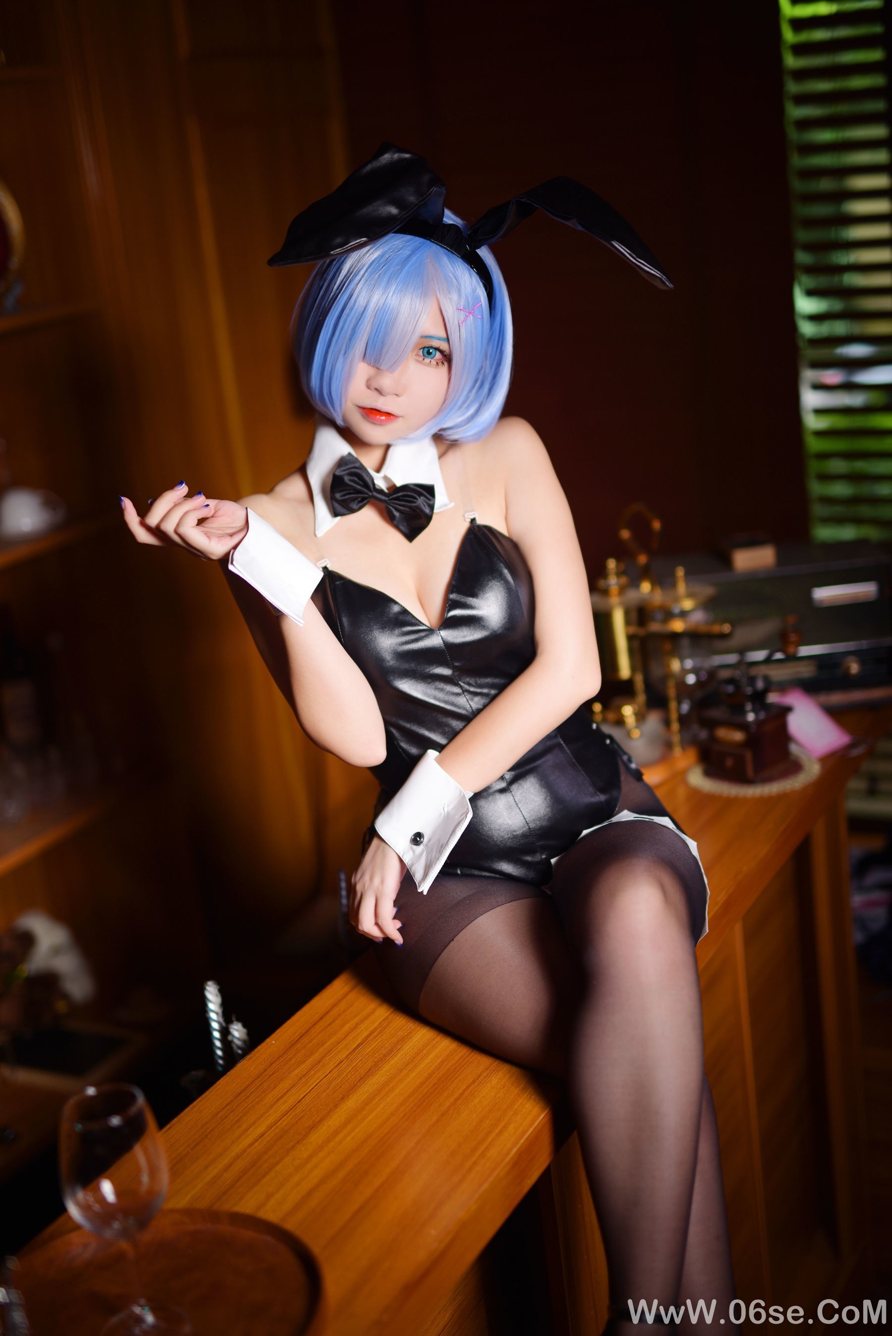 图片[16]-人气Coser二佐Nisa 蕾姆[42P]-六色网