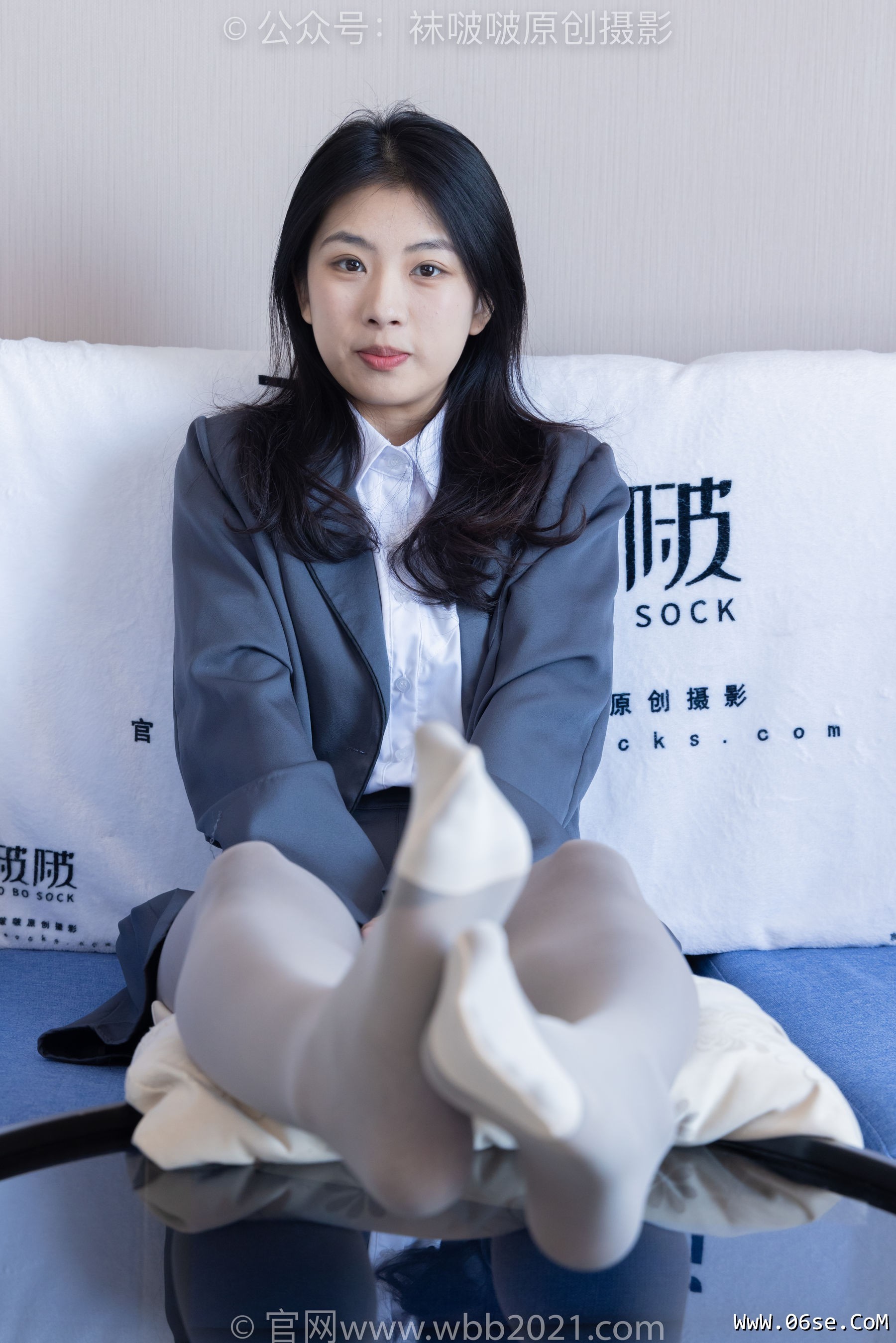 图片[154]-BoBoSocks袜啵啵 No.312 奶油 -高跟鞋、黑丝打底、肉丝[160P]-六色网