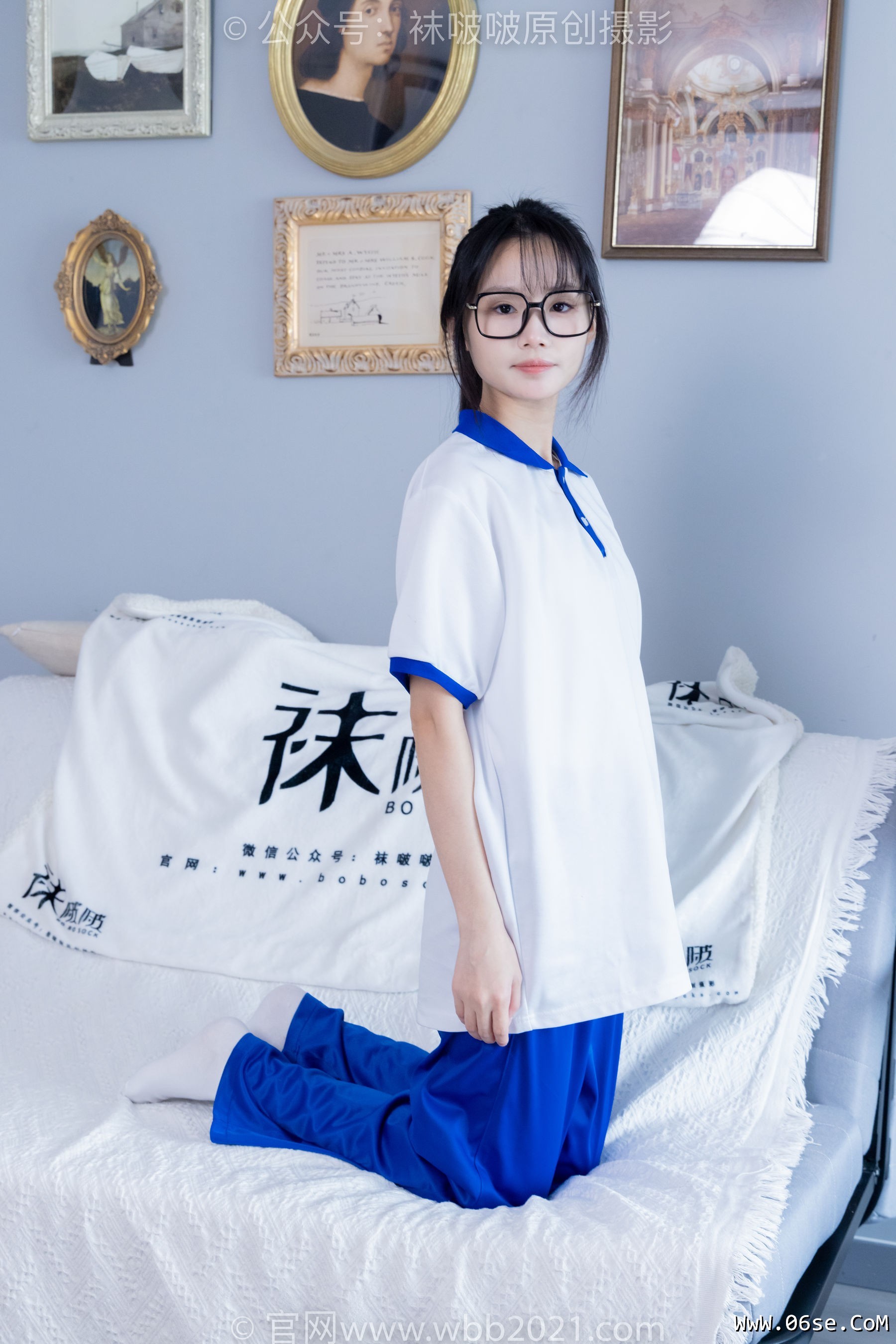 图片[116]-BoBoSocks袜啵啵 No.351 甜甜圈 -板鞋、白棉袜、肉丝、校服裤里丝[150P]-六色网