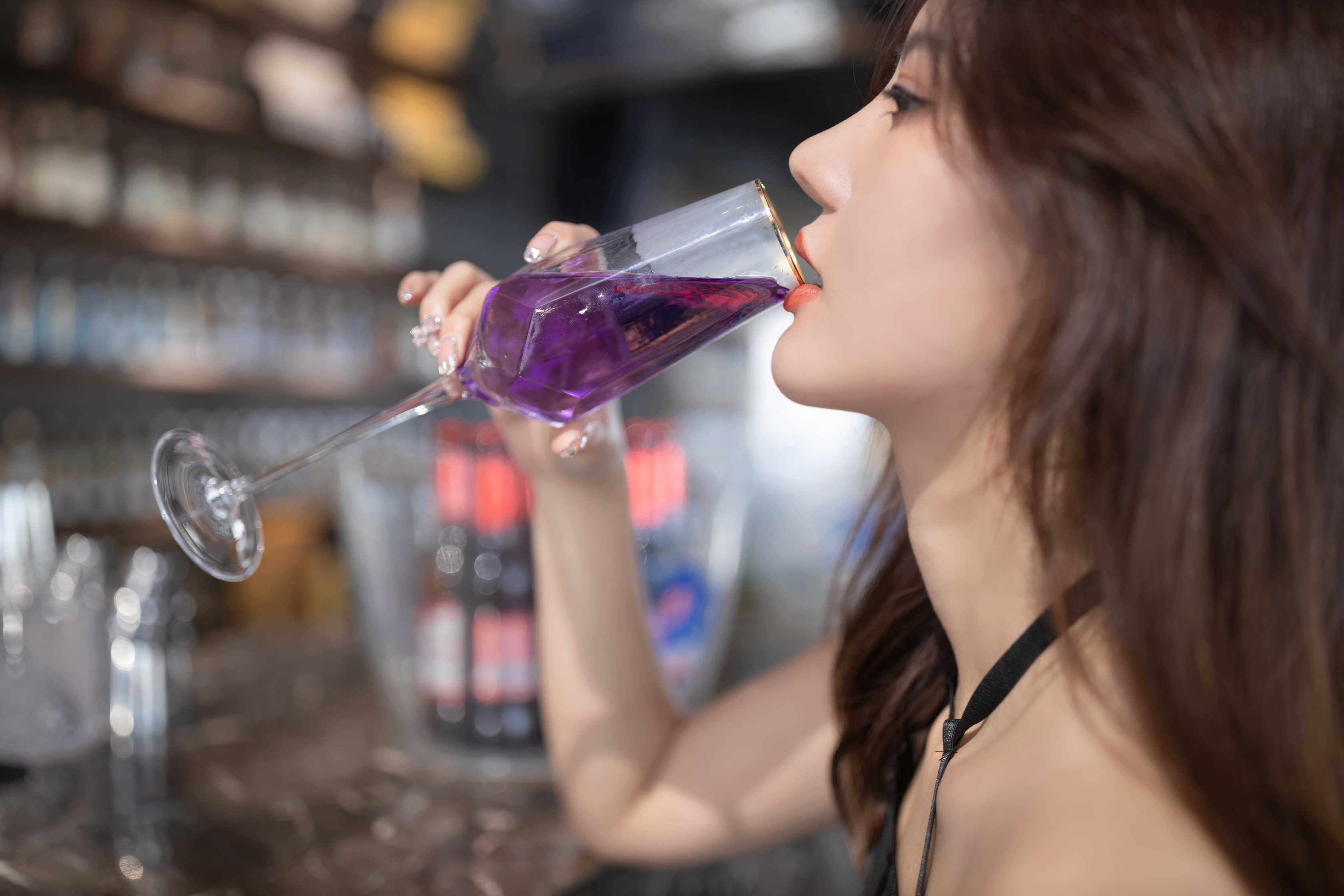 图片[57]-就是阿朱啊 – NO.093 酒台黑丝[84P]-六色网