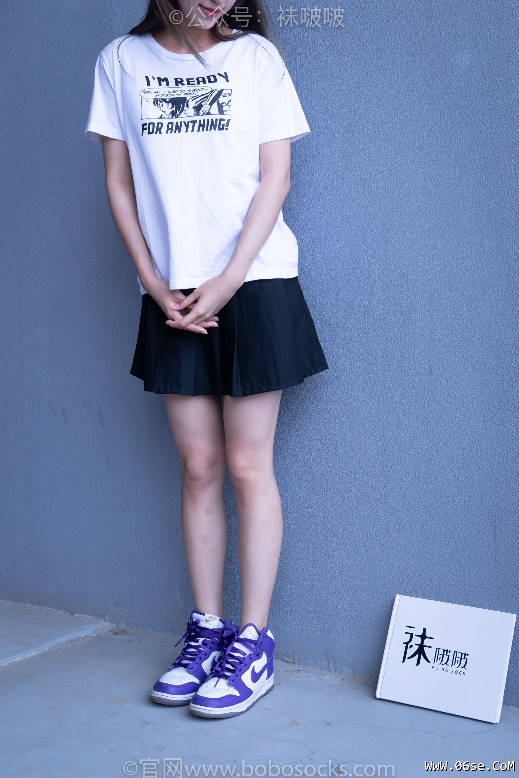 图片[4]-BoBoSocks袜啵啵 积分限定作品002 泡芙- AJ、白色棉质船袜、裸足[135P]-六色网
