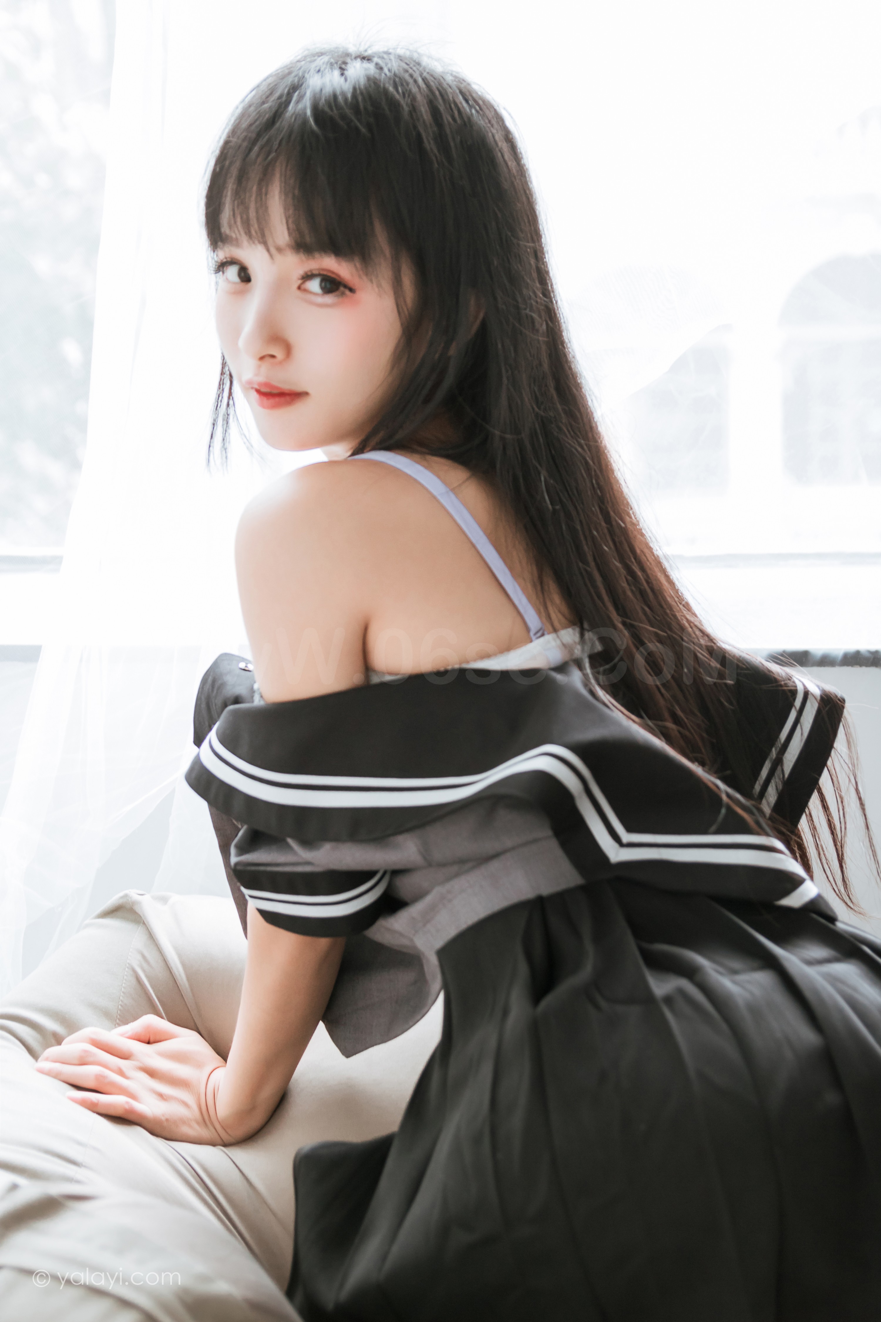 图片[32]-雅拉伊 – 艾丽《疯狂的jk学妹》[43P]-六色网