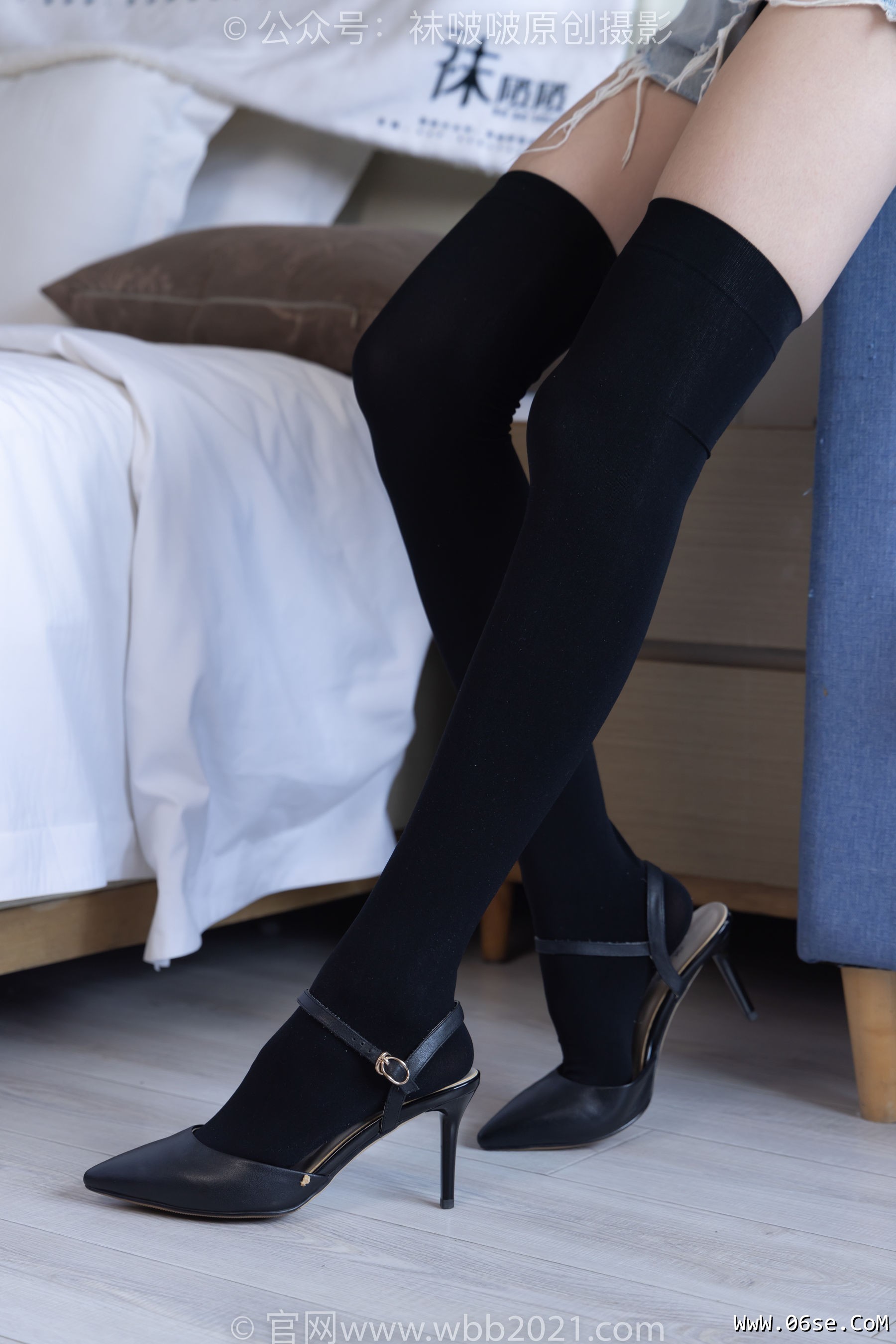 图片[25]-BoBoSocks袜啵啵 No.264 果冻 -高跟鞋、贝壳头板鞋、黑丝大腿袜、白丝大腿袜[179P]-六色网