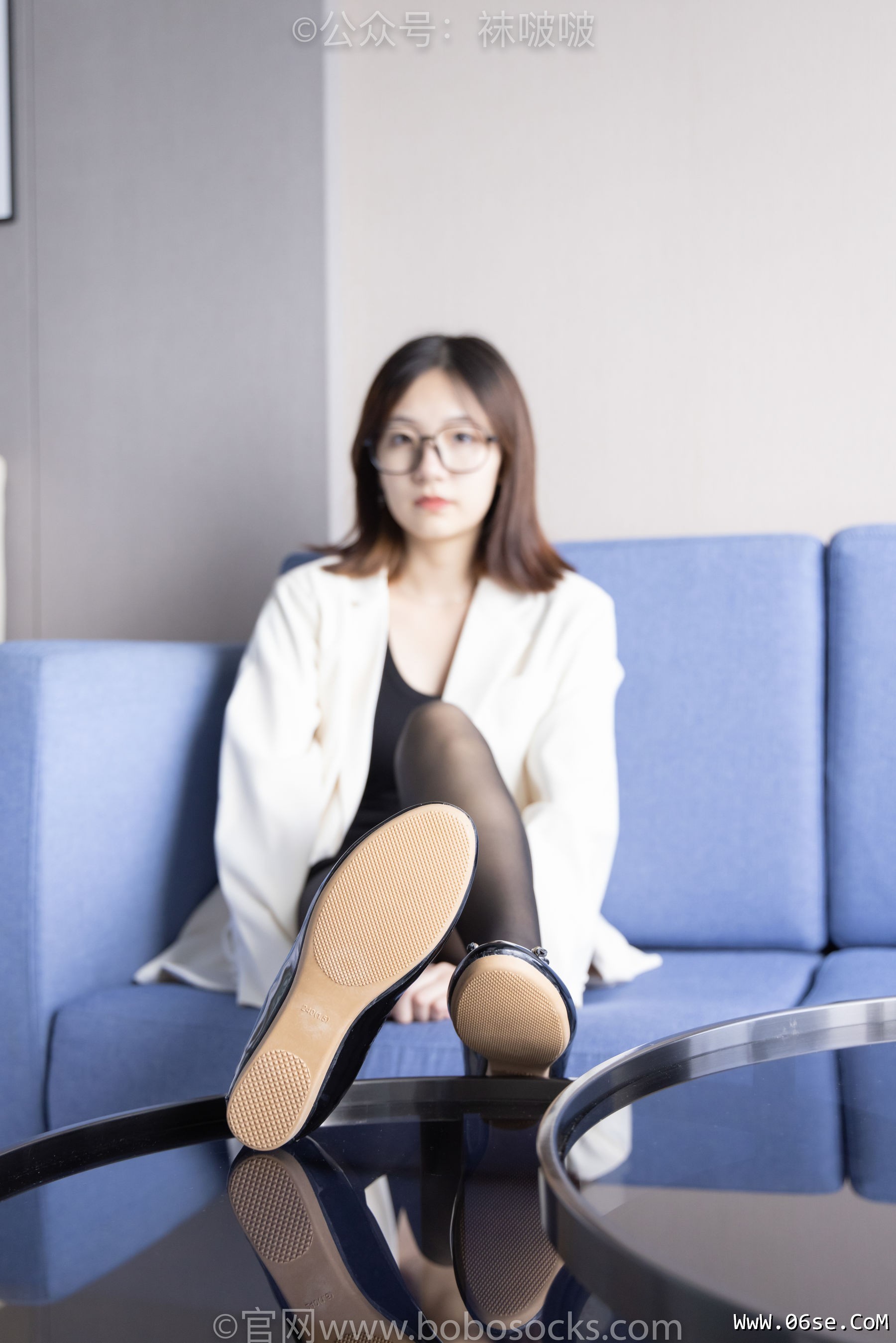 图片[22]-BoBoSocks袜啵啵 No.032 小甜豆-平底鞋、黑丝[140P]-六色网