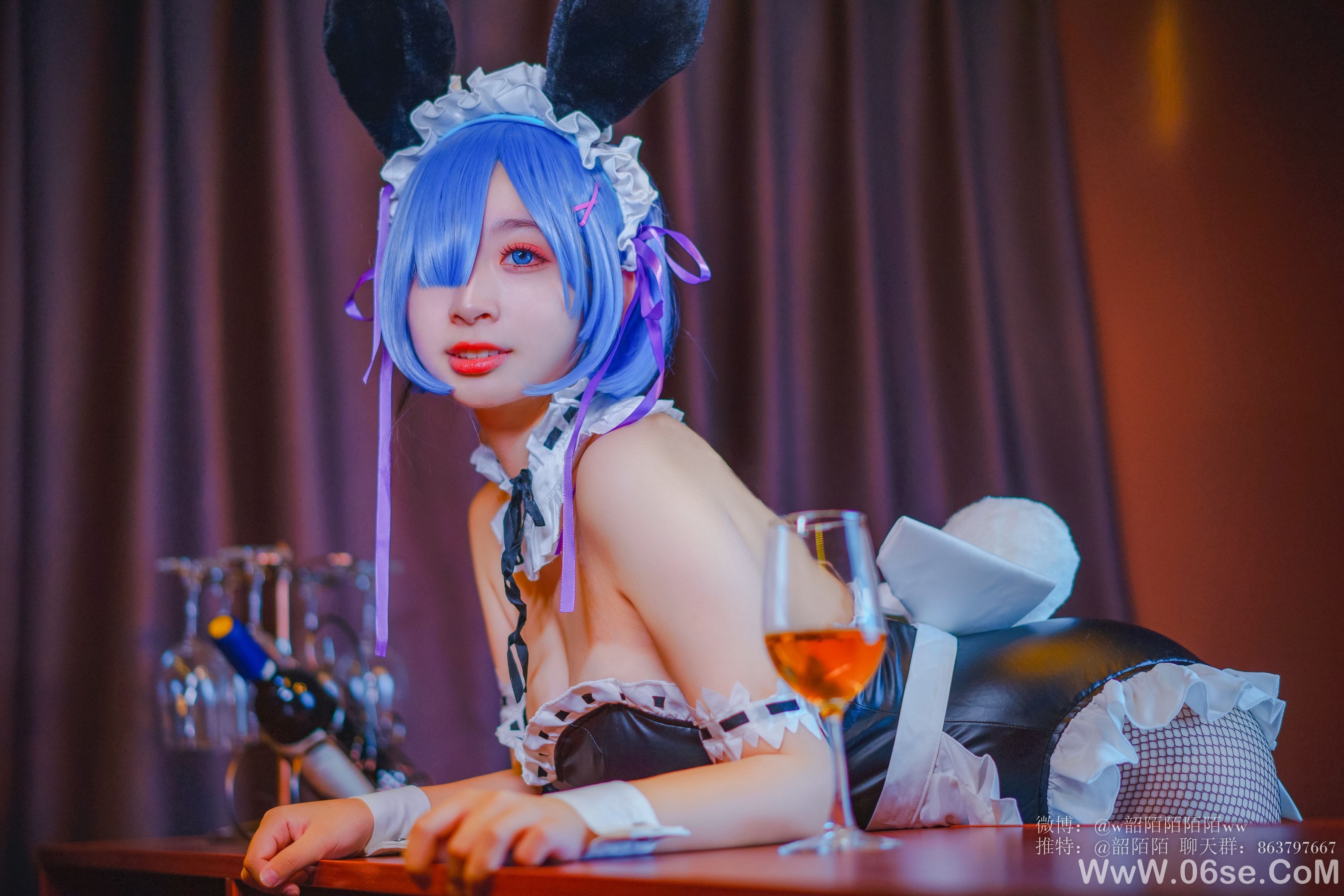 图片[13]-Cosplay美女韶陌陌 雷姆[33P]-六色网