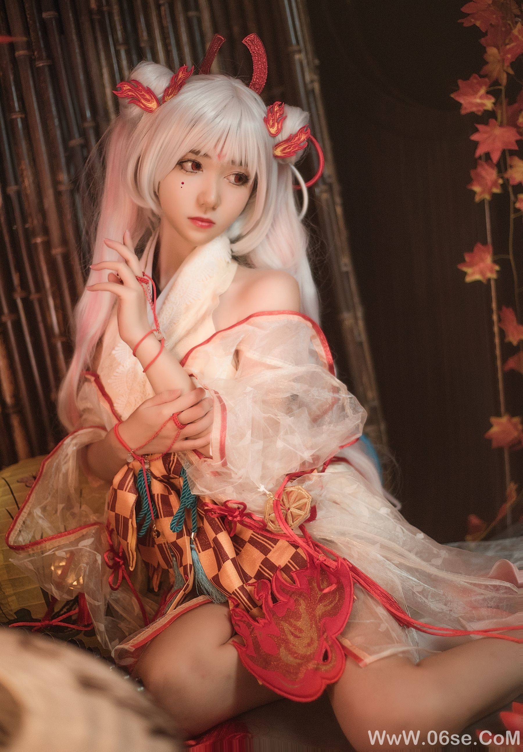 图片[5]-动漫博主南桃Momoko 不知火和服[13P]-六色网