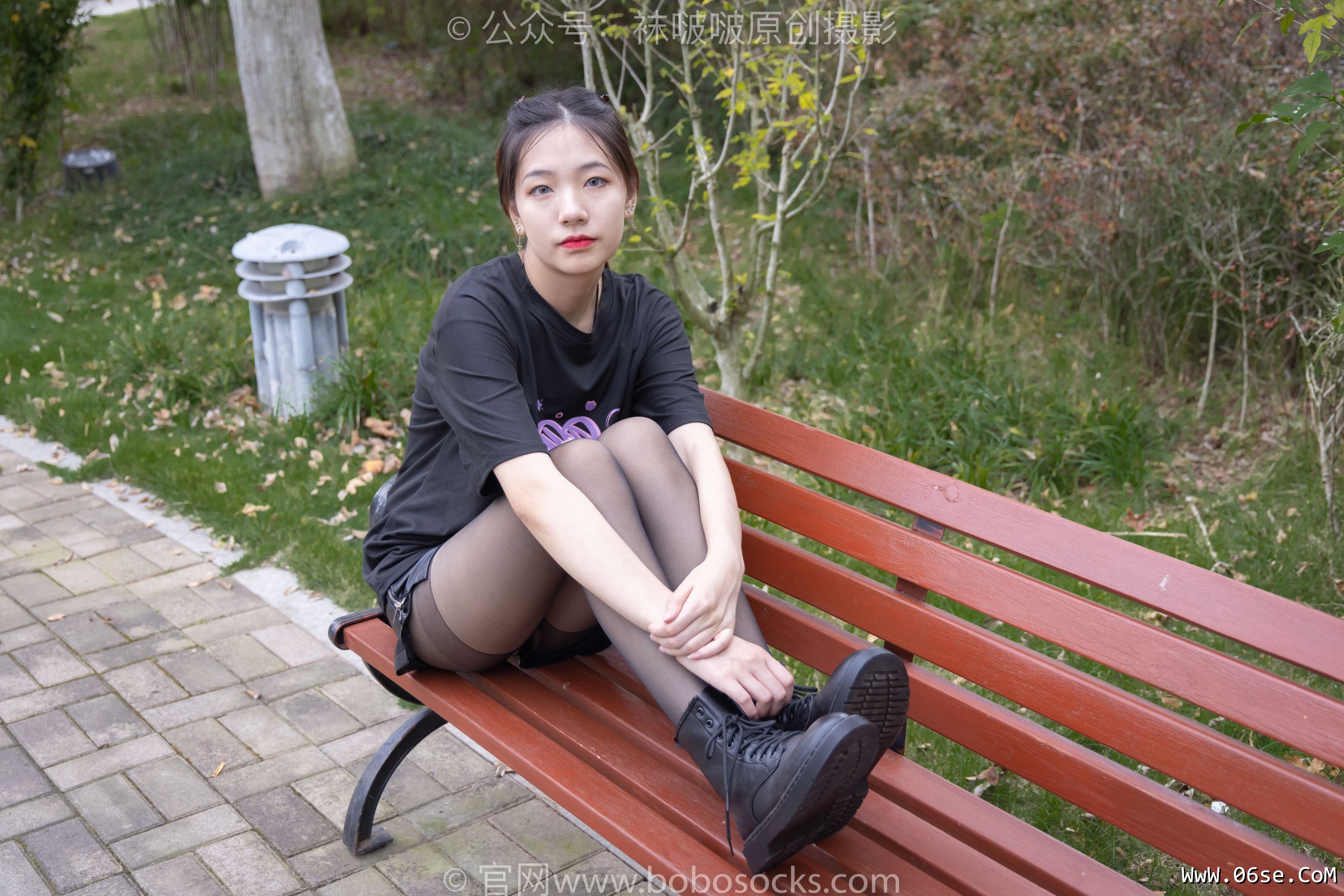 图片[62]-BoBoSocks袜啵啵 No.221 小甜豆-马丁靴、黑丝[133P]-六色网