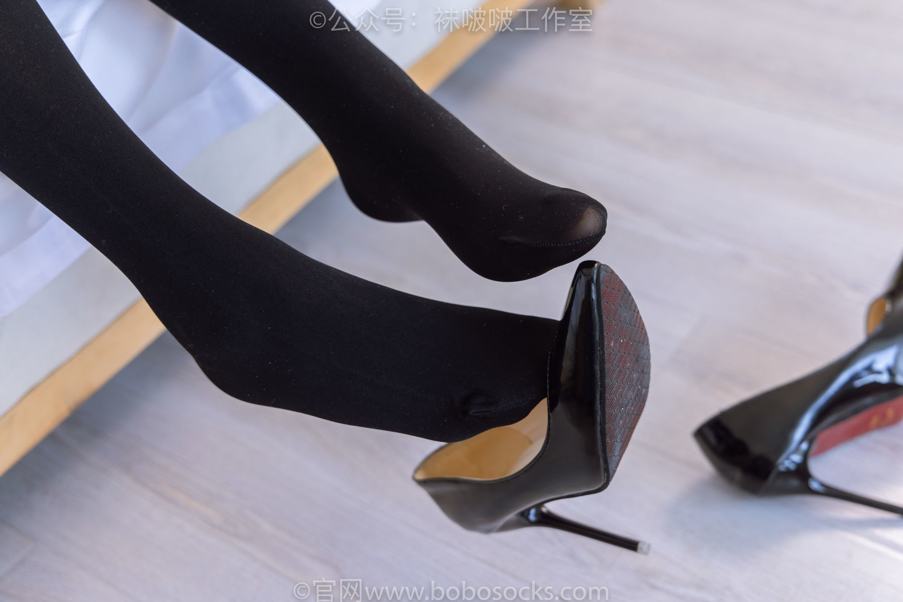 图片[66]-BoBoSocks袜啵啵 No.090 小甜豆-高跟鞋、厚黑丝[140P]-六色网