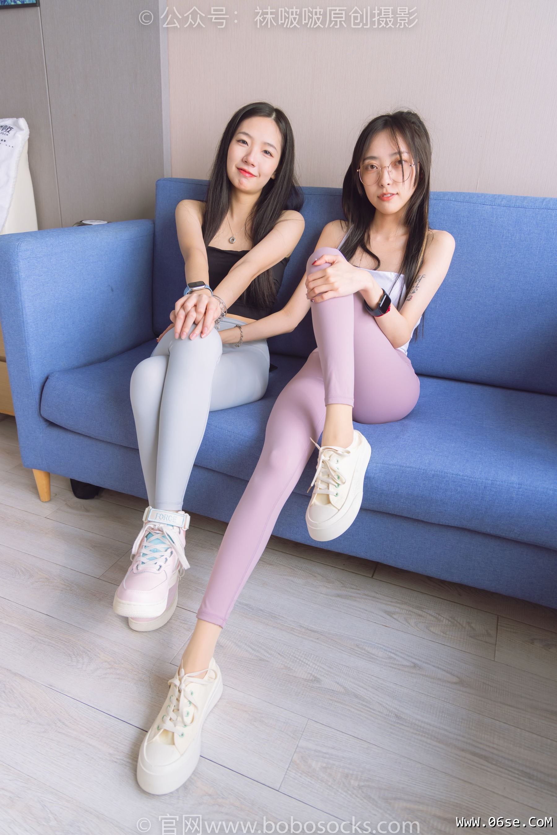 图片[73]-BoBoSocks袜啵啵 No.186 小甜豆稚予-瑜伽裤、运动鞋、肉丝[146P]-六色网