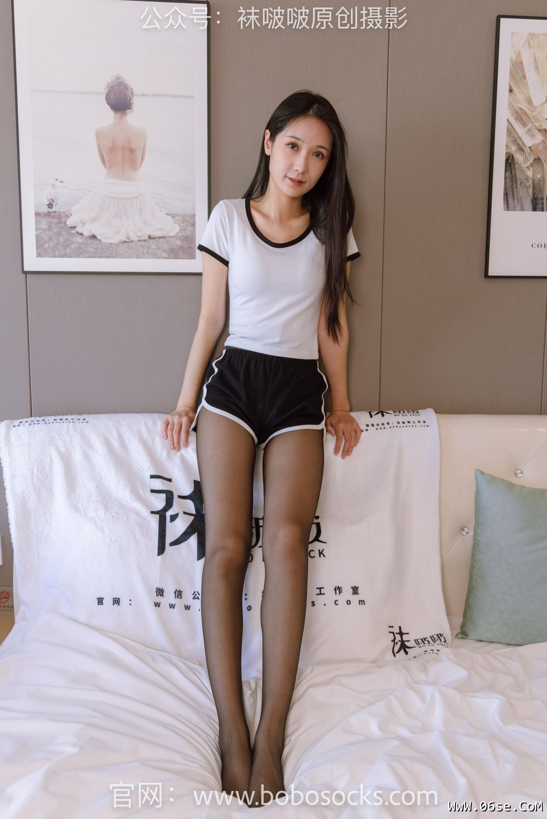 图片[44]-BoBoSocks袜啵啵 No.144 小安-板鞋、黑丝、部分戴面纱[168P]-六色网