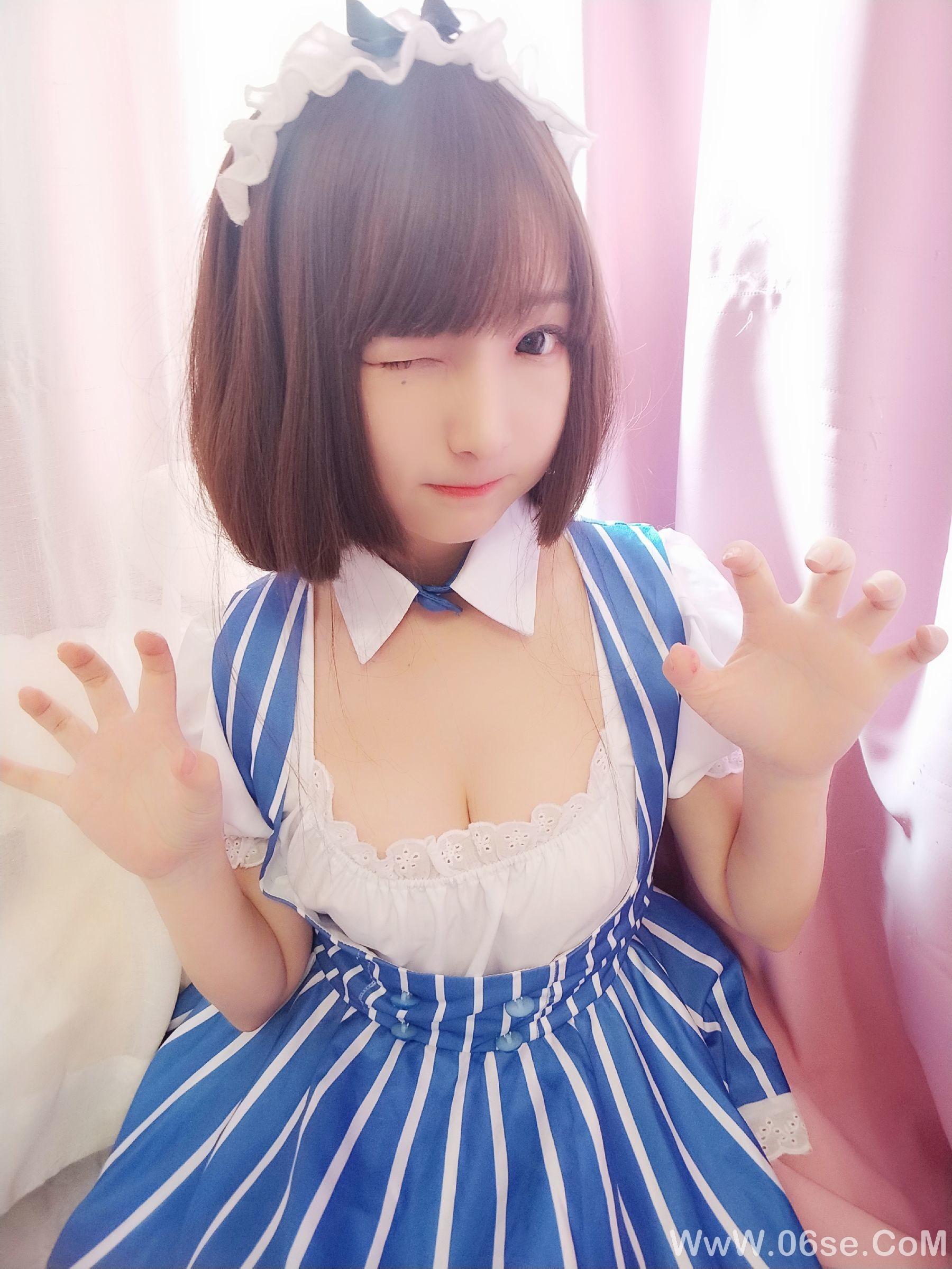 图片[6]-二次元美女古川kagura 加藤惠女仆[17P]-六色网