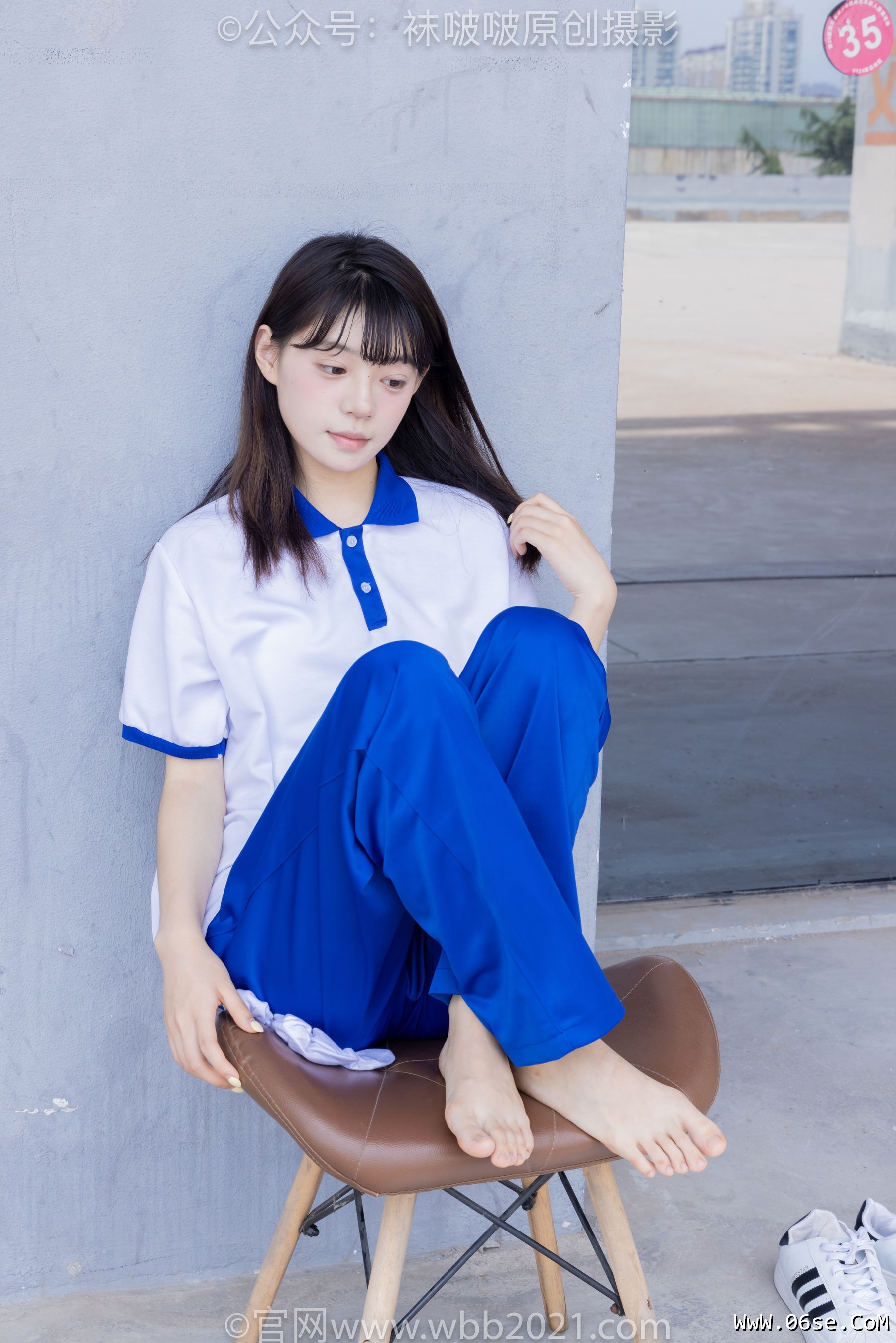 图片[42]-BoBoSocks袜啵啵 No.393 糯米 -板鞋、白棉袜、裸足、校服[150P]-六色网