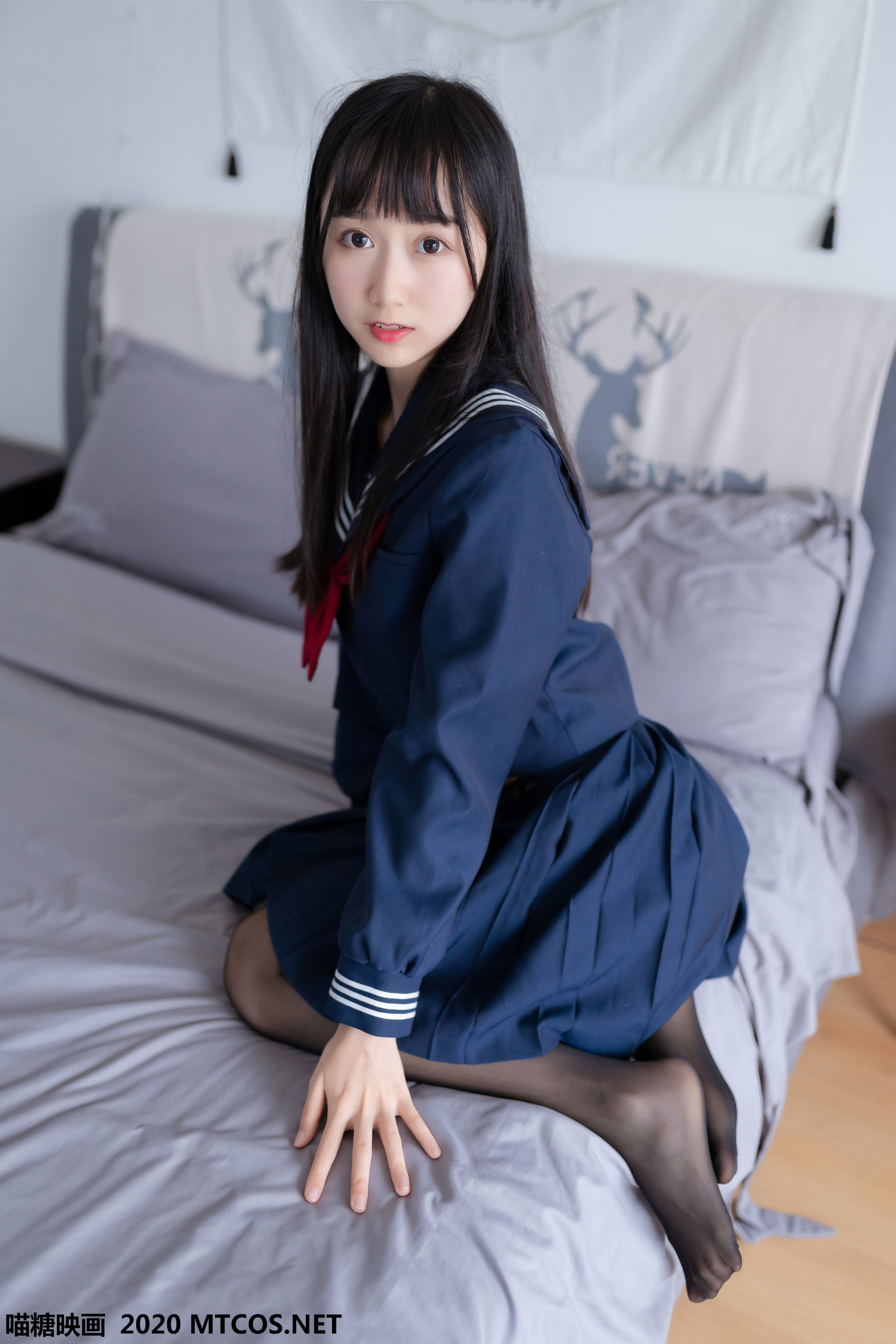 图片[17]-[喵糖映画] JKL.005 水手JK制服 [42P]-六色网