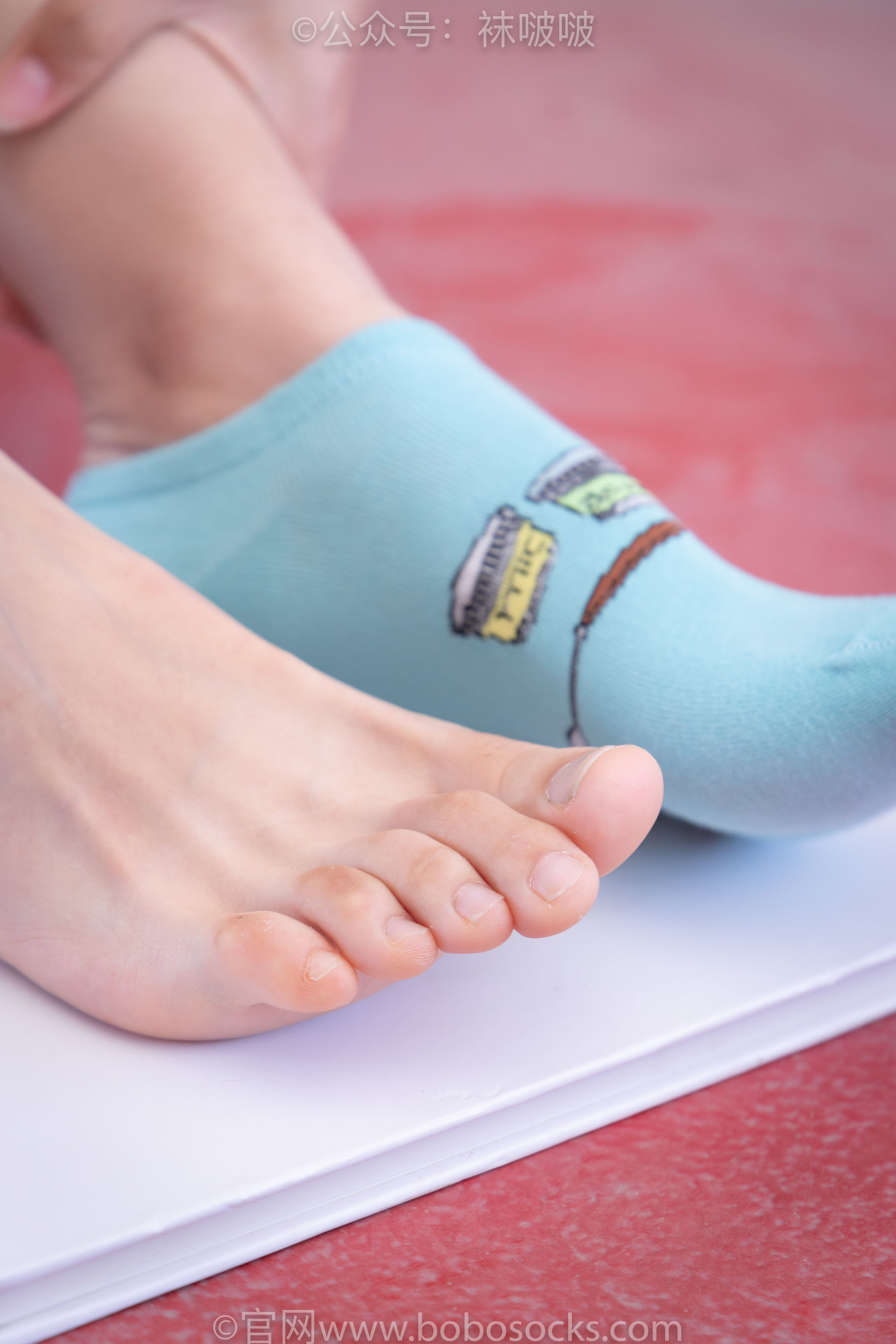 图片[93]-BoBoSocks袜啵啵 积分限定作品006 泡芙-板鞋、天蓝色短棉袜、裸足[138P]-六色网