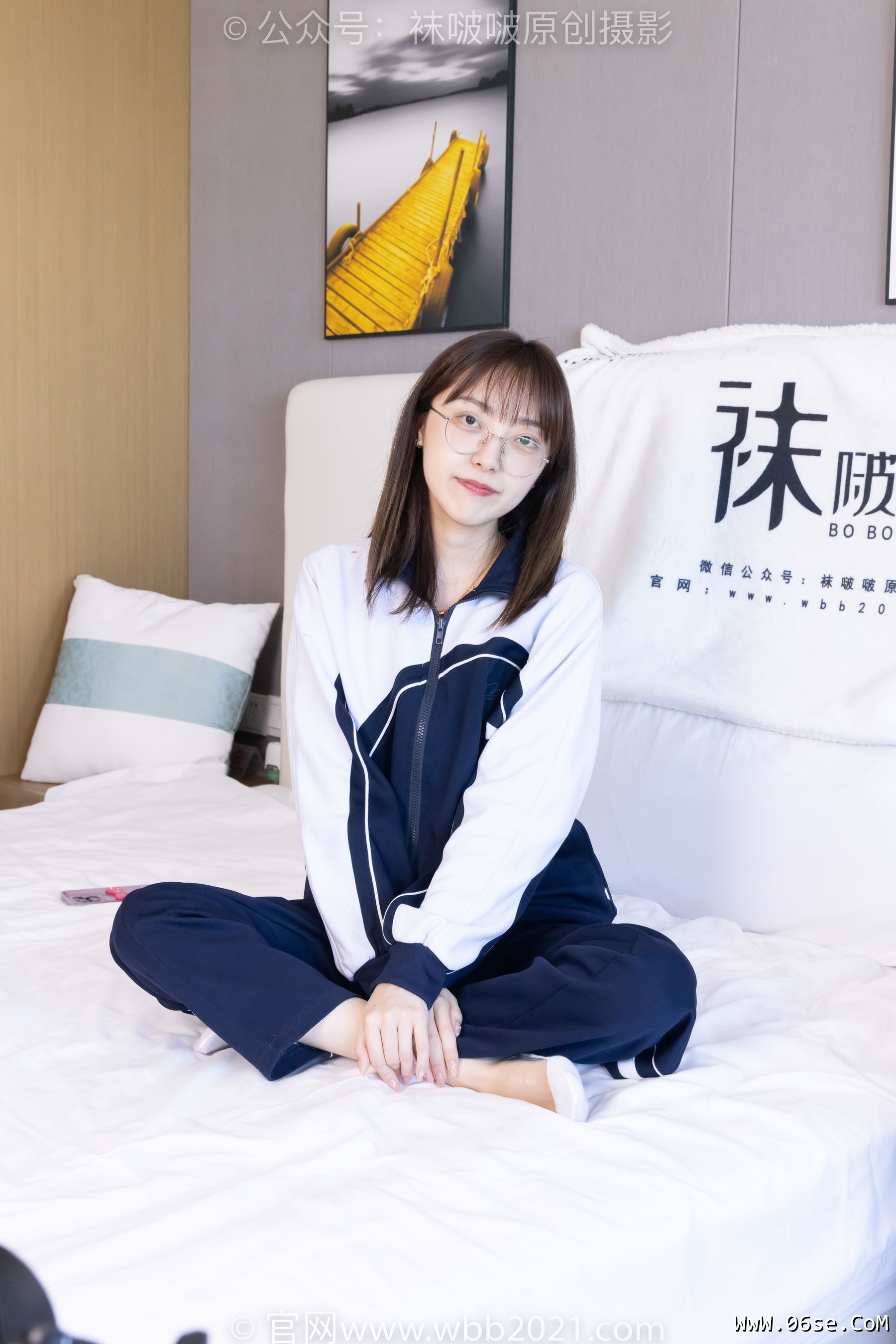 图片[106]-BoBoSocks袜啵啵 No.398 稚予 -板鞋、白船袜、裸足、裸足[150P]-六色网