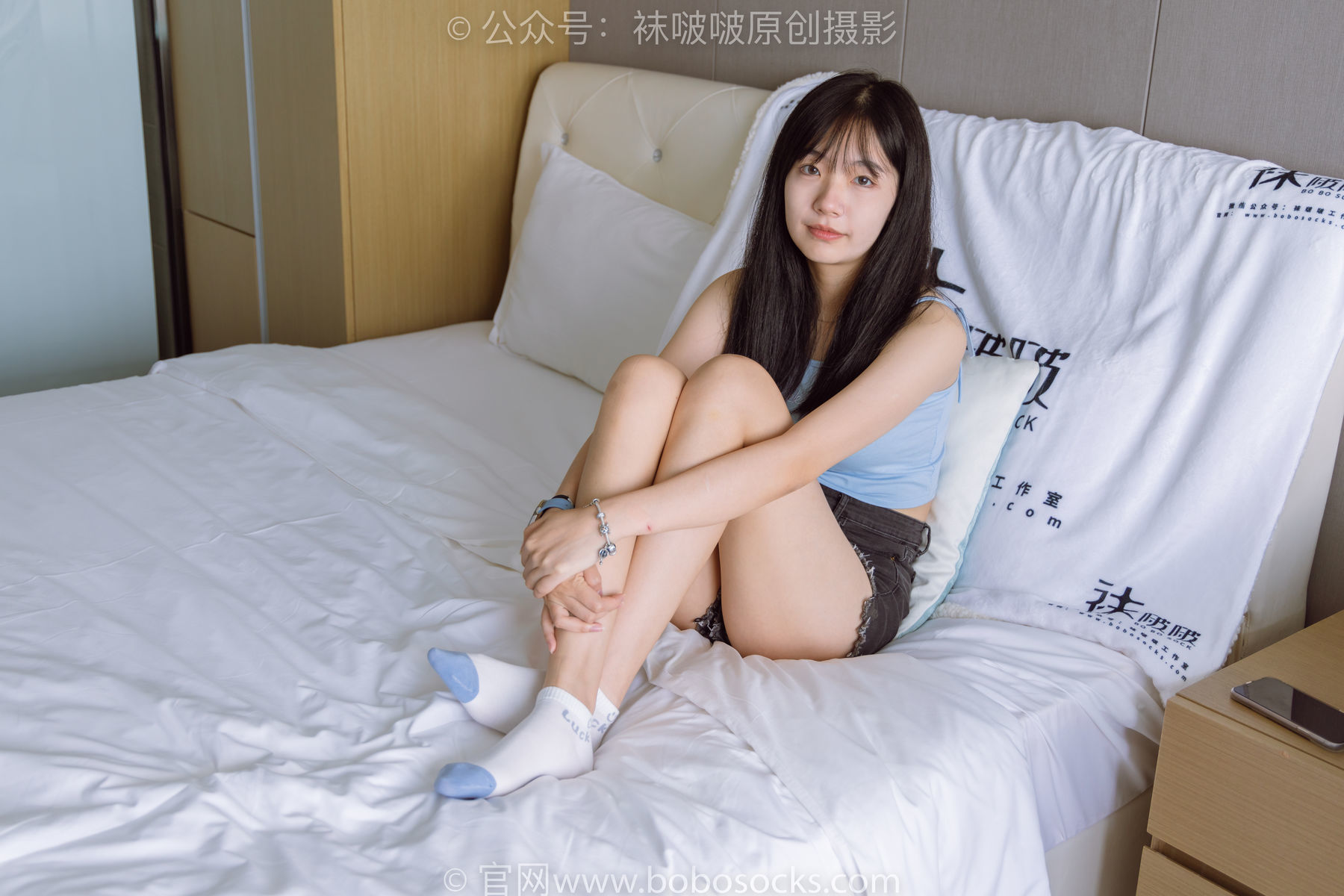 图片[19]-BoBoSocks袜啵啵 No.174 小甜豆-高跟长靴、白棉袜、裸足[178P]-六色网