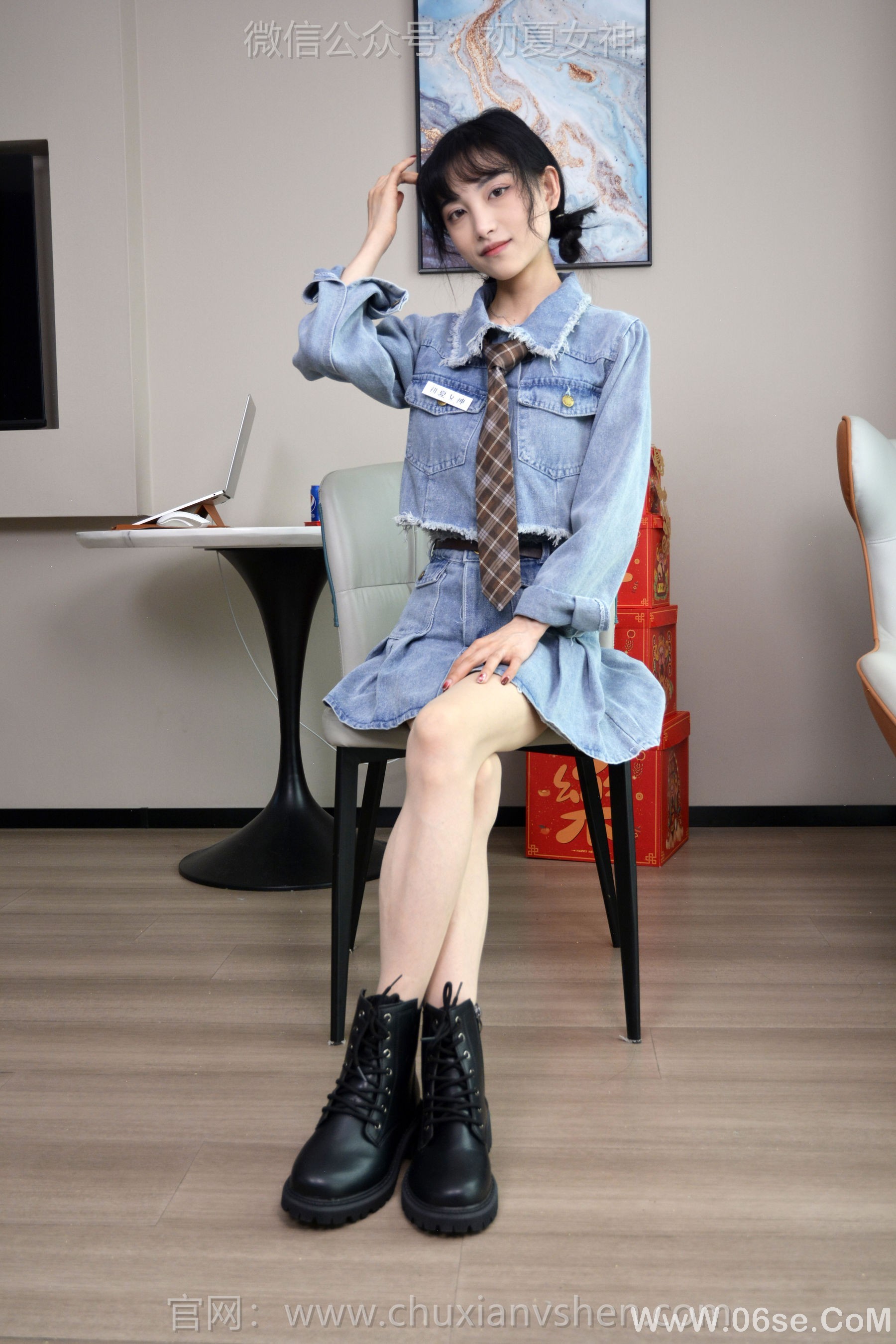 图片[73]-初夏女神 No.247 柒柒 浪漫牛仔[140P]-六色网