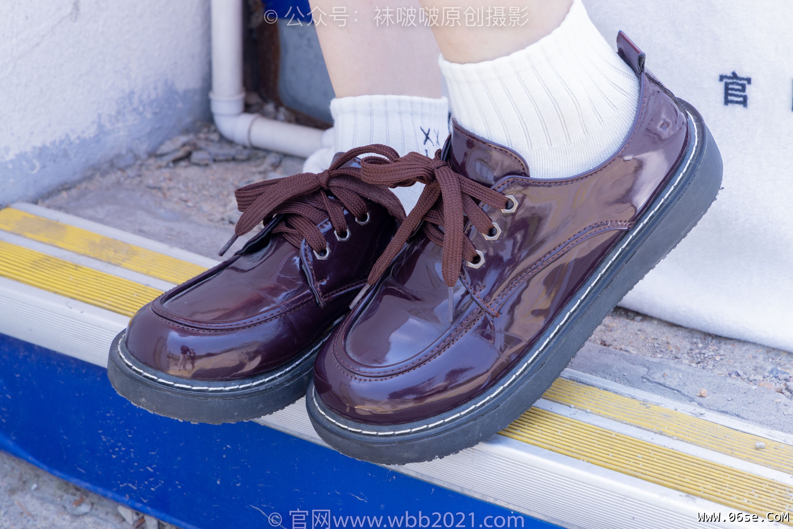 图片[60]-BoBoSocks袜啵啵 No.399 糯米 -皮鞋、白棉袜、jk制服[145P]-六色网