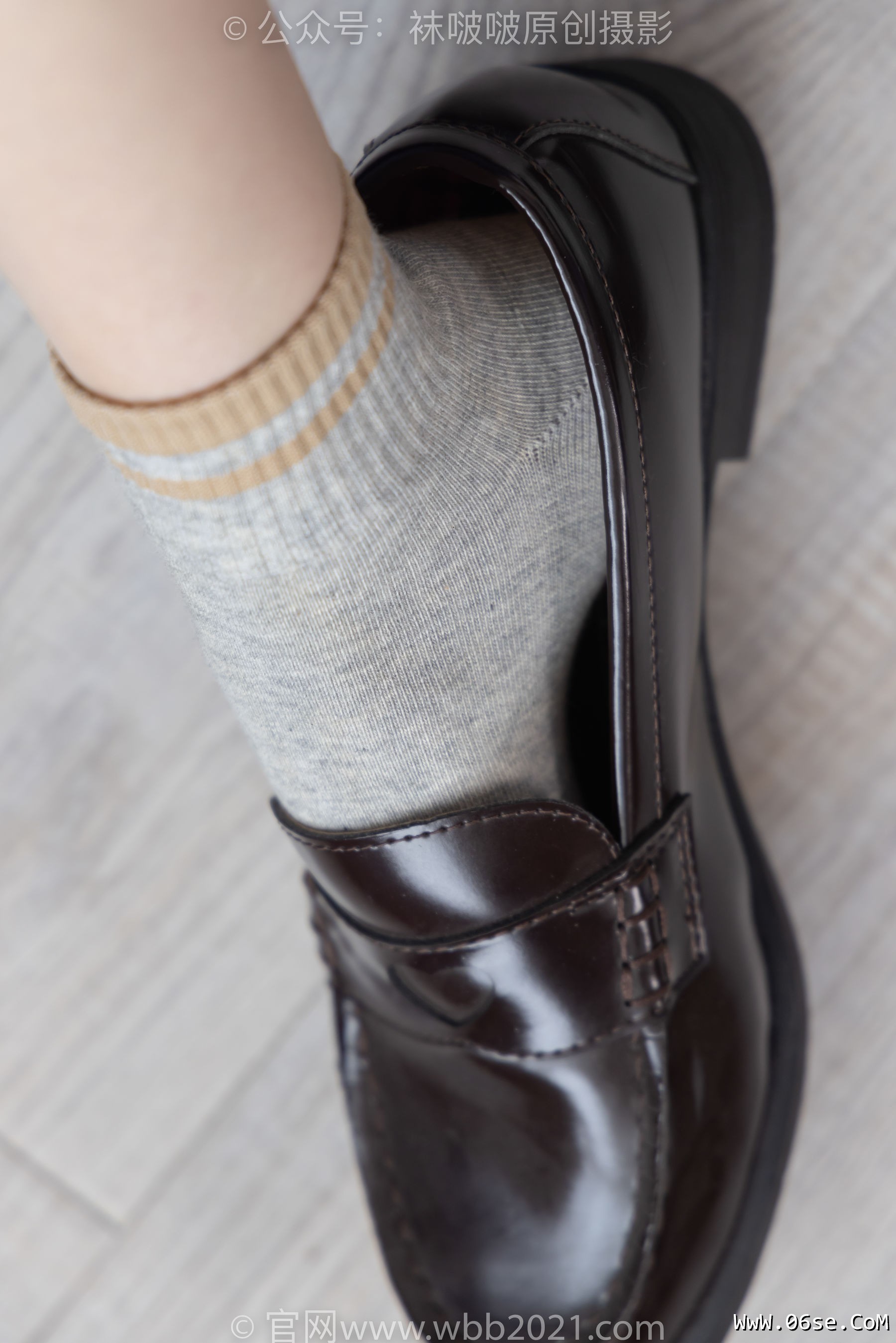 图片[3]-BoBoSocks袜啵啵 No.250 稚予 -板鞋、皮鞋、白棉袜、灰棉袜[144P]-六色网
