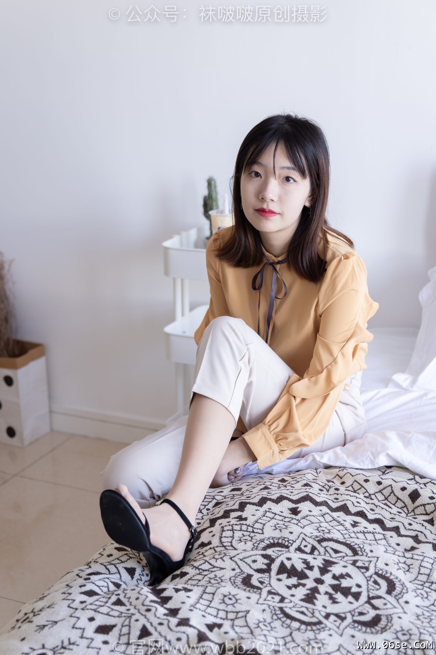 图片[114]-BoBoSocks袜啵啵 No.240 小甜豆-三双高跟鞋、肉丝、裸足[156P]-六色网