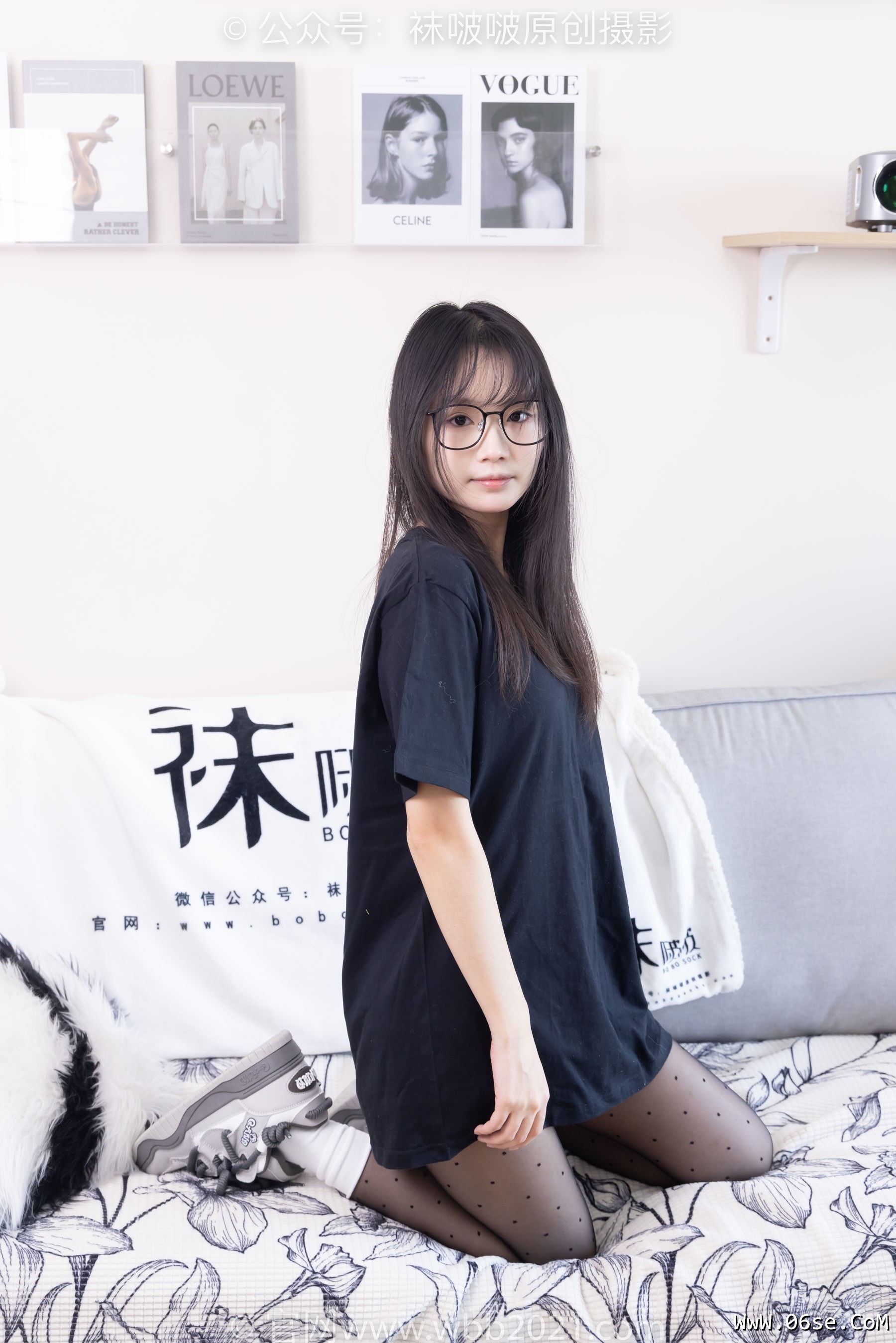 图片[78]-BoBoSocks袜啵啵 No.418 甜甜圈 – 板鞋、白棉袜、波点黑丝[145P]-六色网