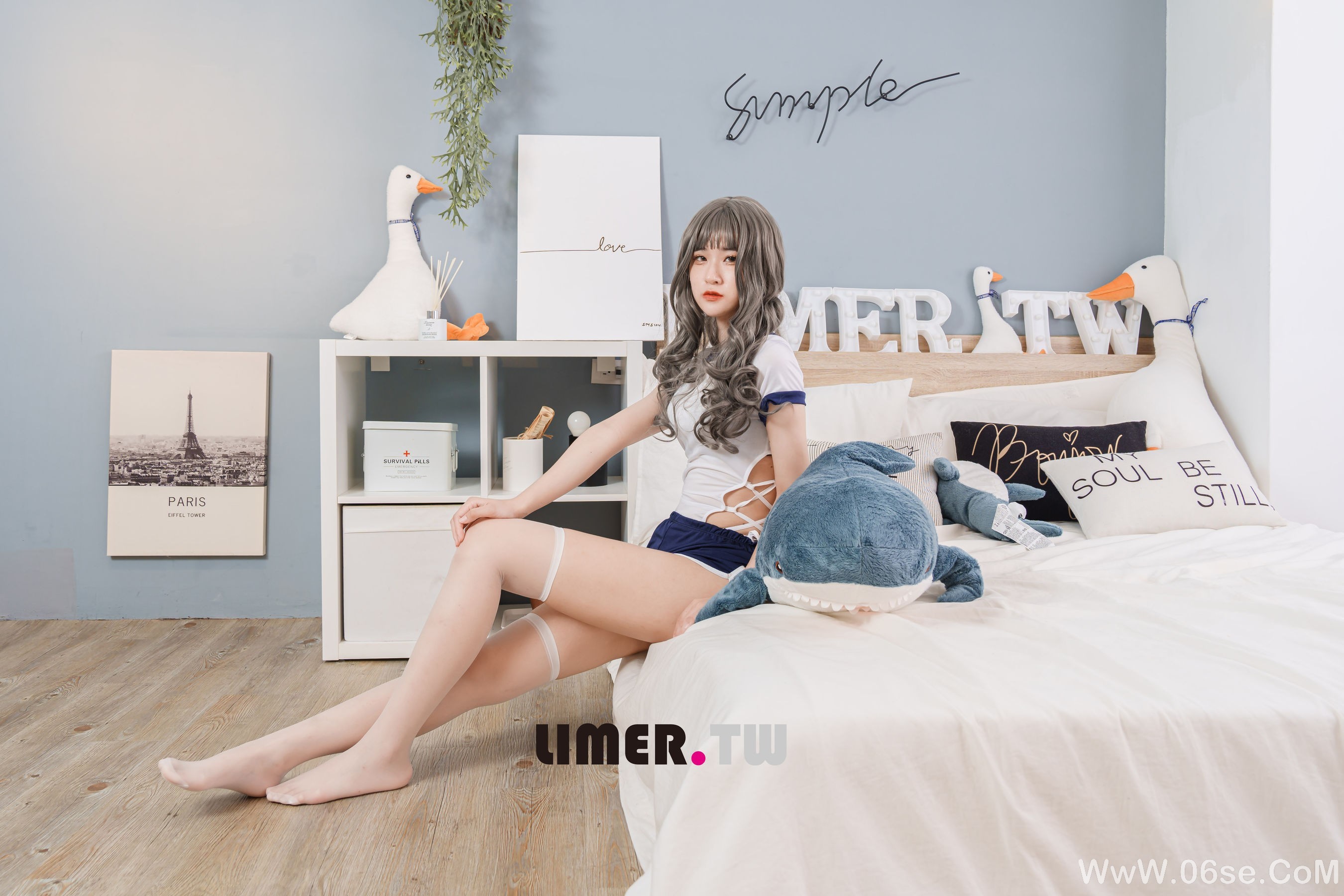 图片[70]-Limerence原创 No.090 7bao 体育服下 裸足＆白丝[86P]-六色网