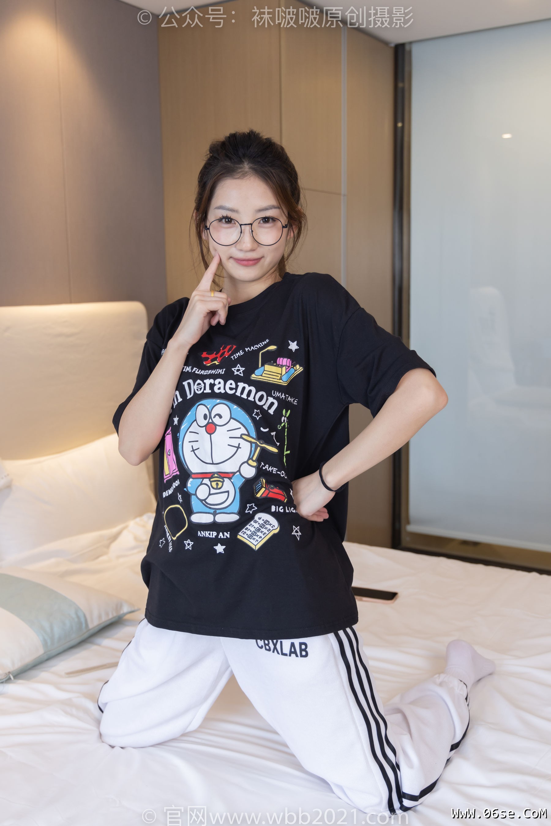 图片[98]-BoBoSocks袜啵啵 No.382 小沫 -板鞋、白棉袜[143P]-六色网