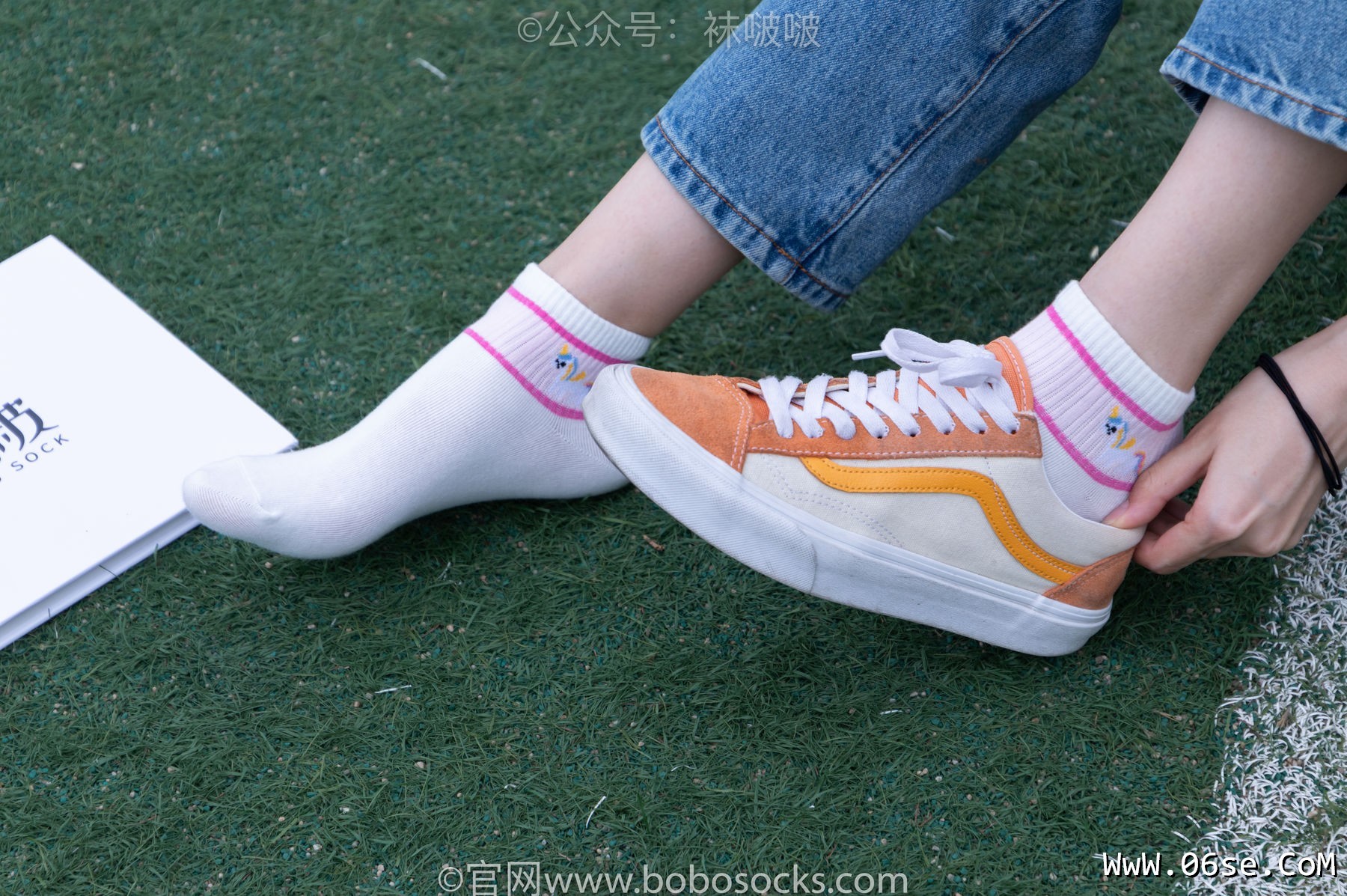 图片[111]-BoBoSocks袜啵啵 No.004 泡芙-vans帆布鞋、白棉袜、裸足[127P]-六色网