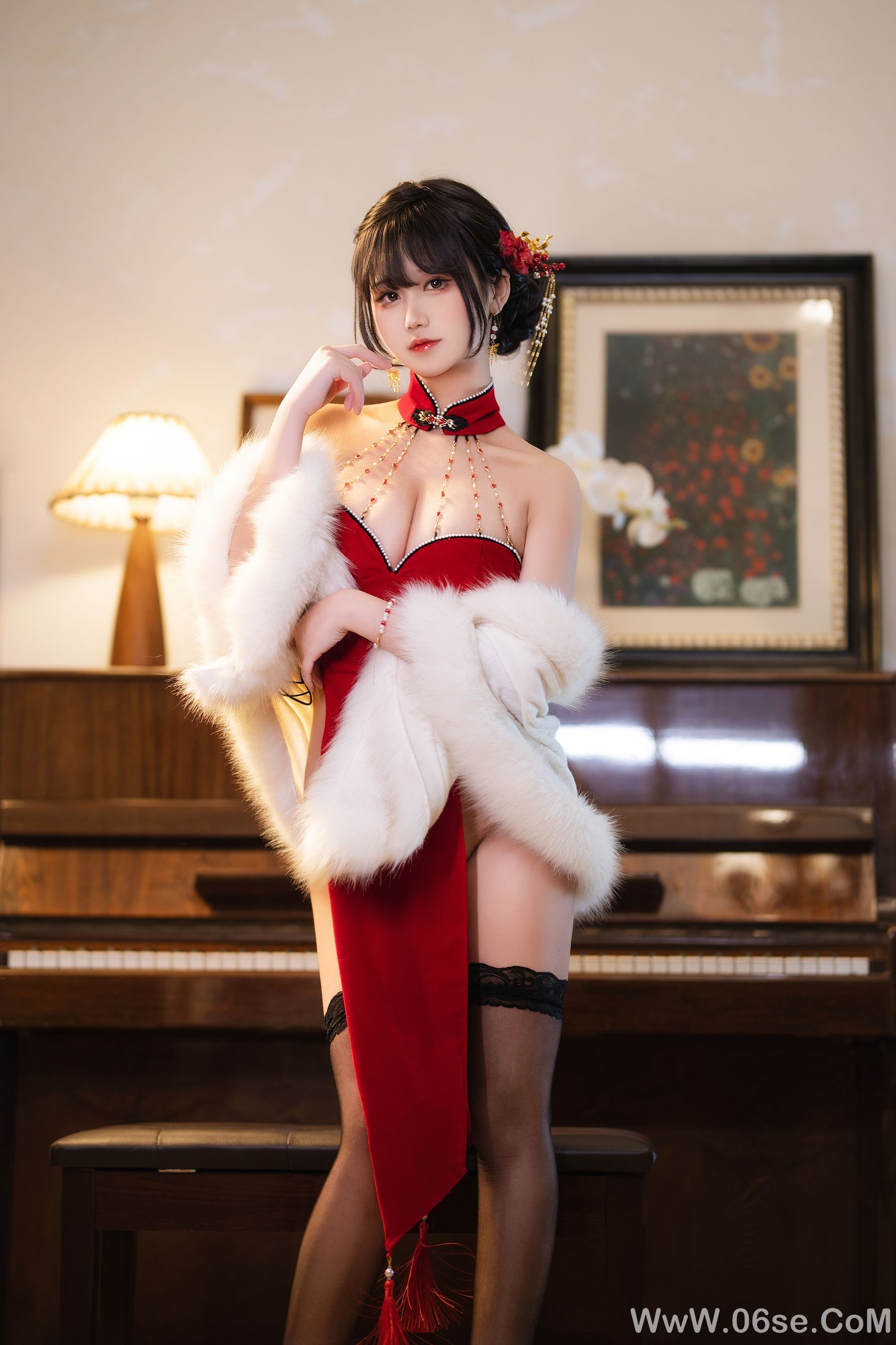 图片[4]-微博妹子三度_69 – 红丝绒旗袍[31P]-六色网
