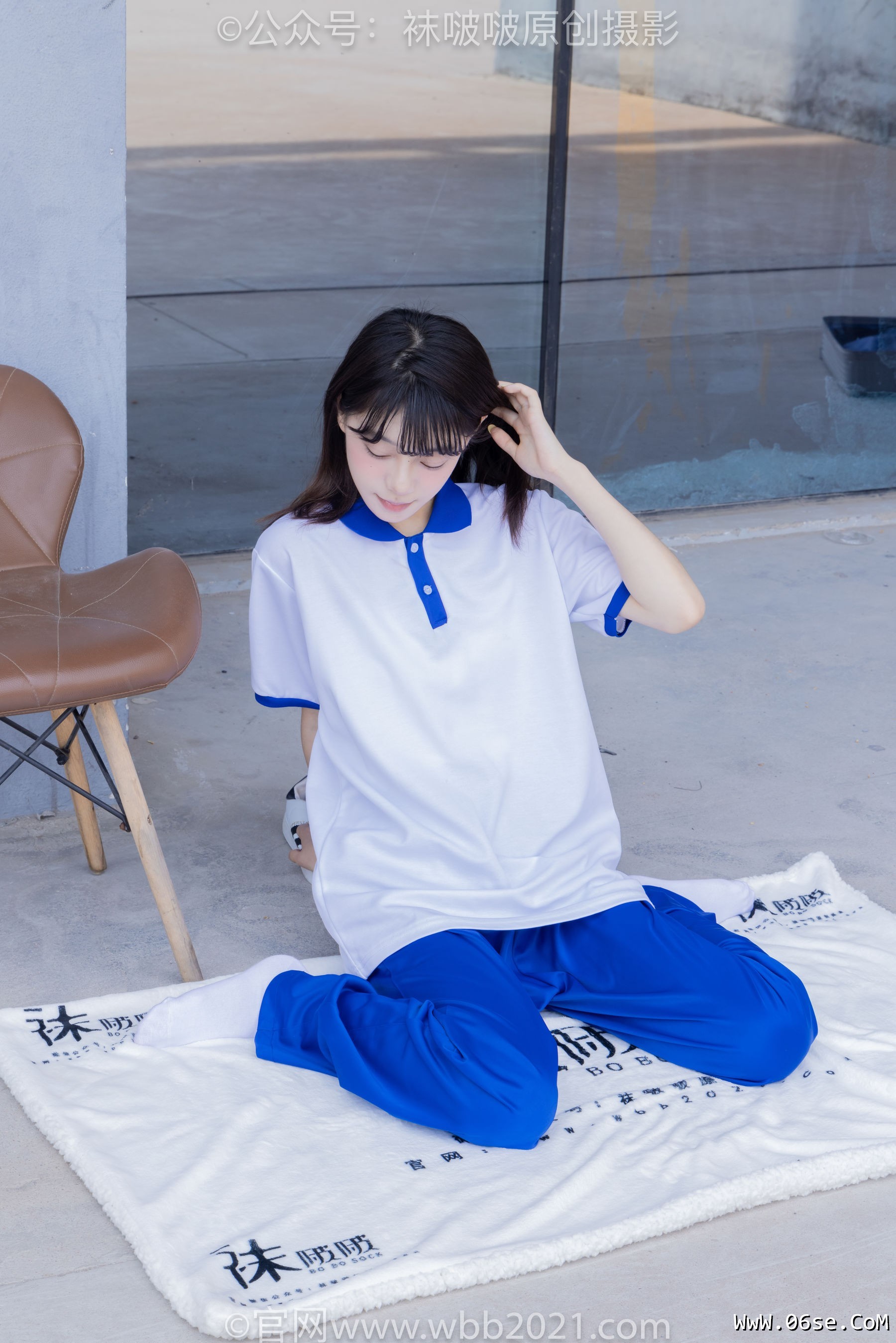图片[14]-BoBoSocks袜啵啵 No.393 糯米 -板鞋、白棉袜、裸足、校服[150P]-六色网