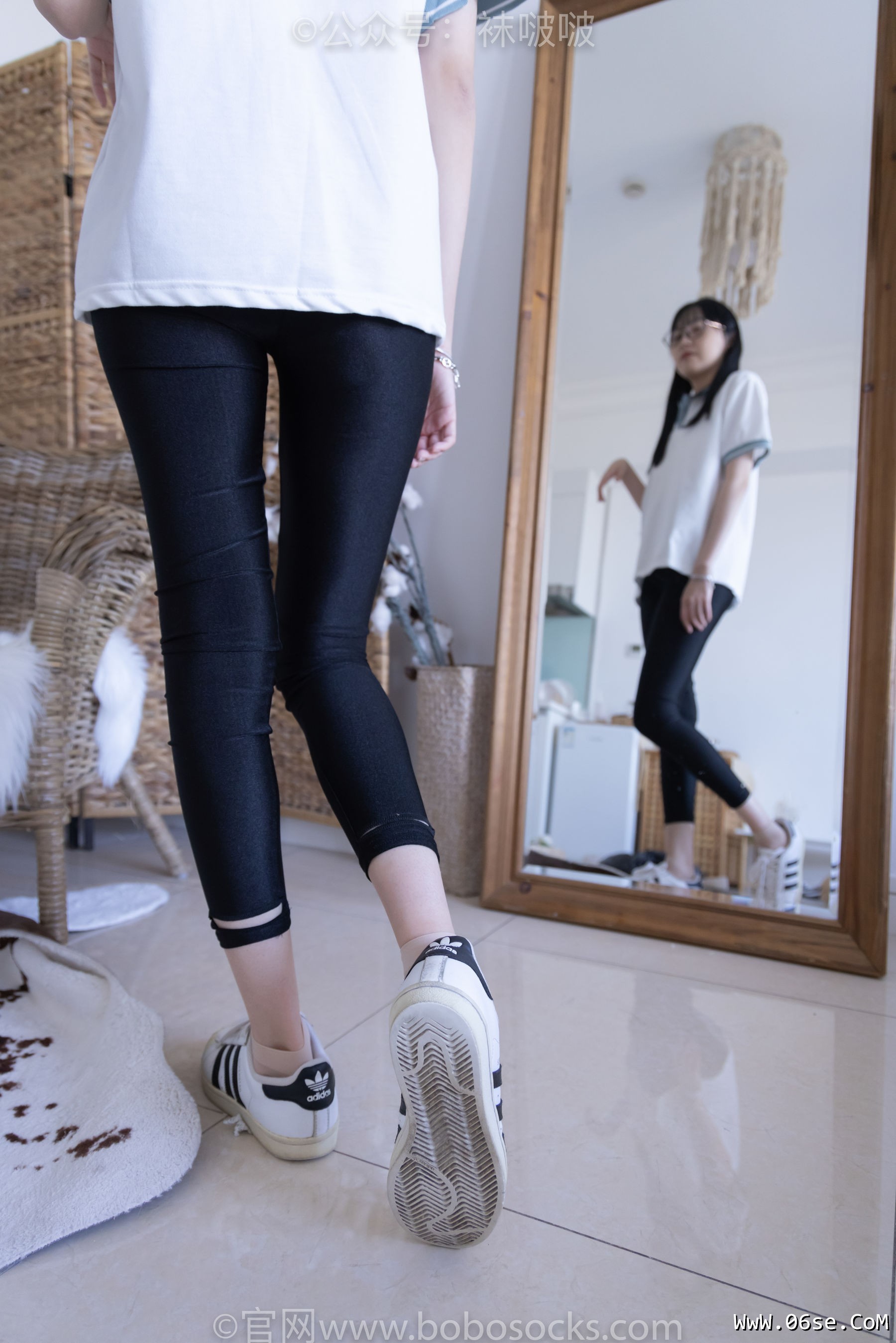 图片[30]-BoBoSocks袜啵啵 No.044 稚予-贝壳头、匡威帆布鞋、短肉丝[154P]-六色网