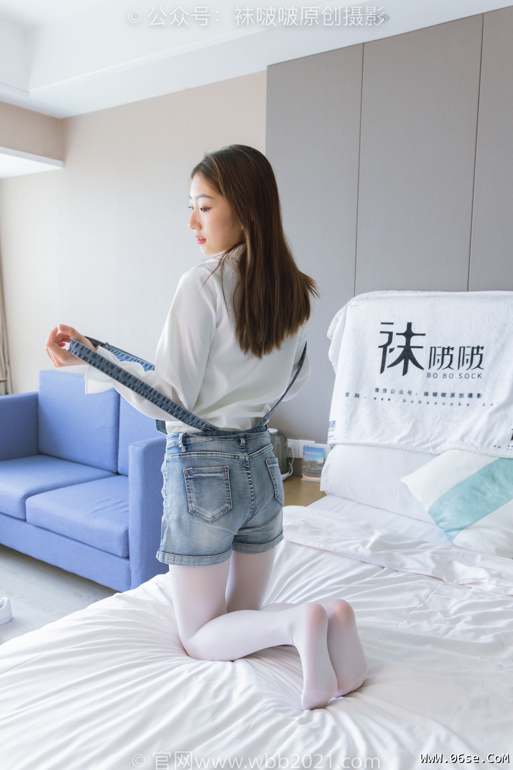 图片[108]-BoBoSocks袜啵啵 No.261 小沫 -板鞋、厚白丝[142P]-六色网