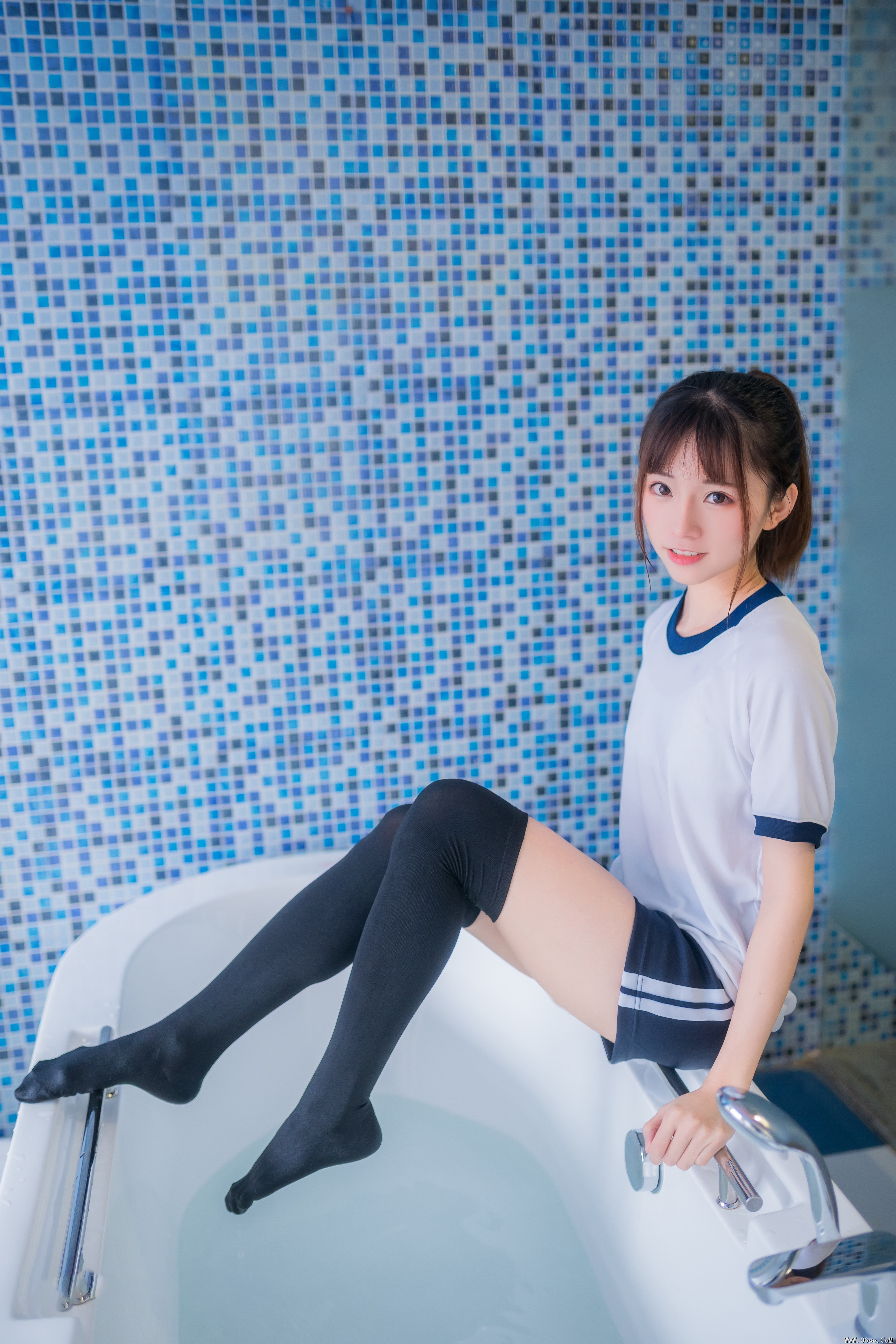 图片[34]-喵糖映画 VOL.259 浴室体操服 [45P-460MB]-六色网