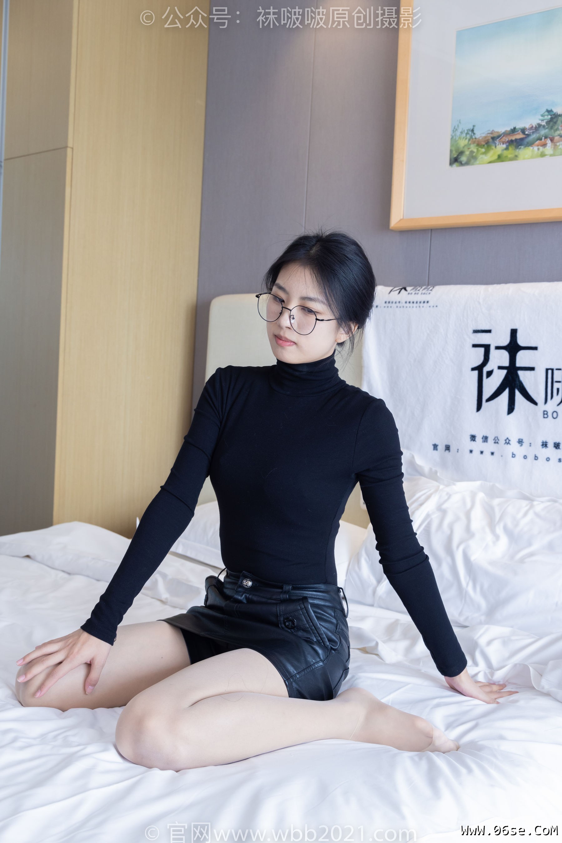 图片[40]-BoBoSocks袜啵啵 No.342 奶油 -平底鞋、肉丝、老头乐挠脚心剧情[140P]-六色网