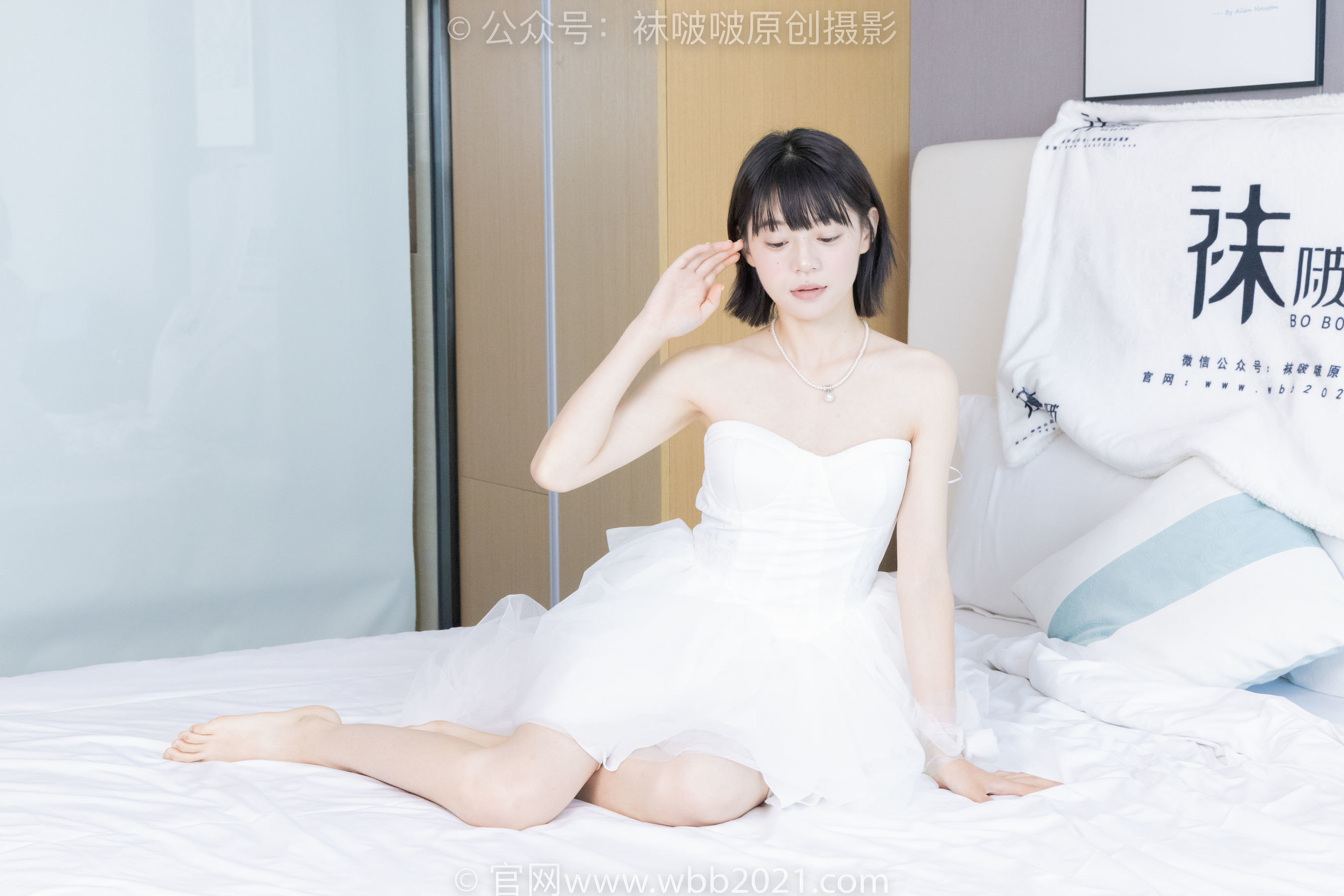 图片[15]-BoBoSocks袜啵啵 No.443 糯米 -高跟鞋、白丝、裸足[139P]-六色网