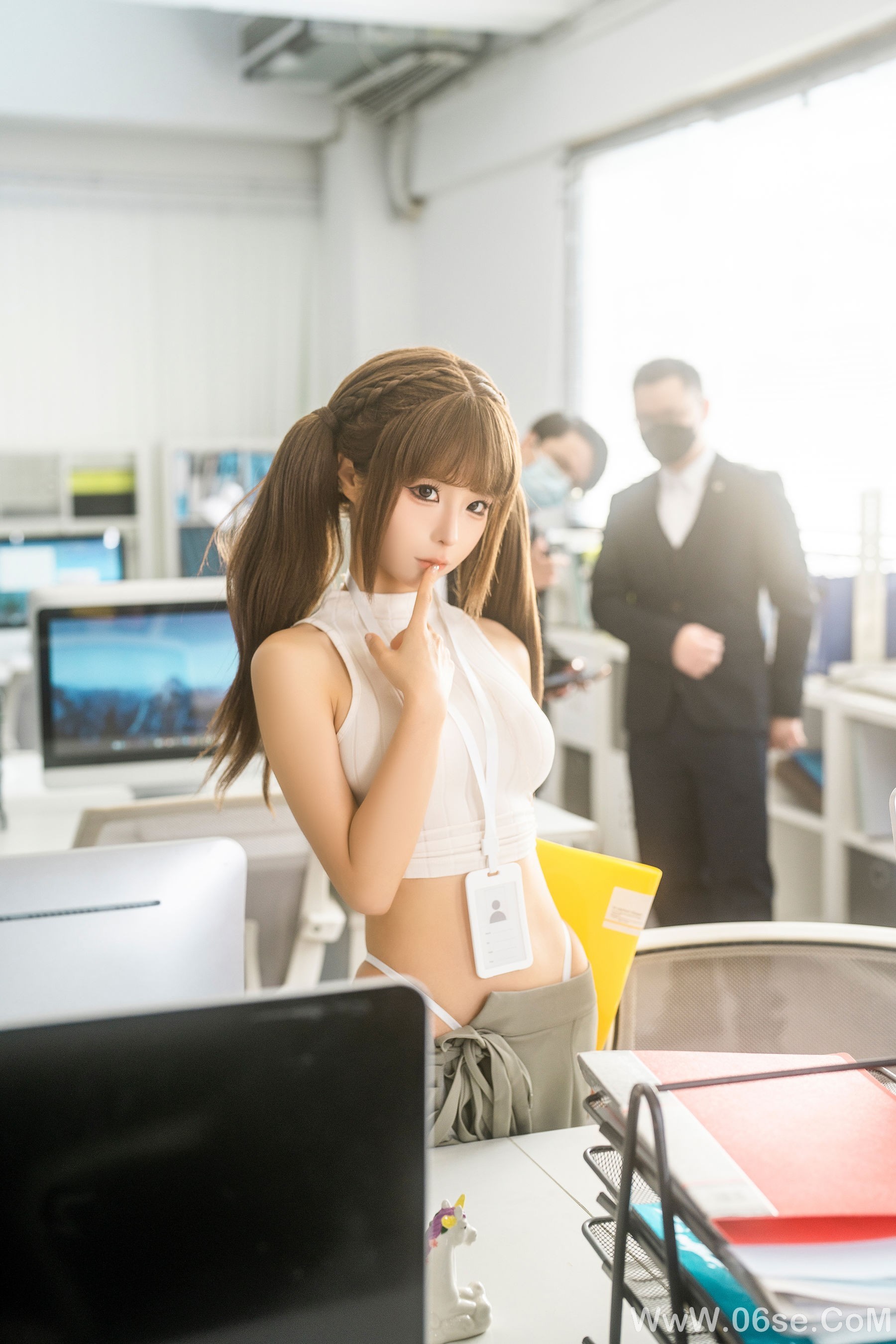 图片[3]-动漫博主蠢沫沫 – 工作时间[98P]-六色网