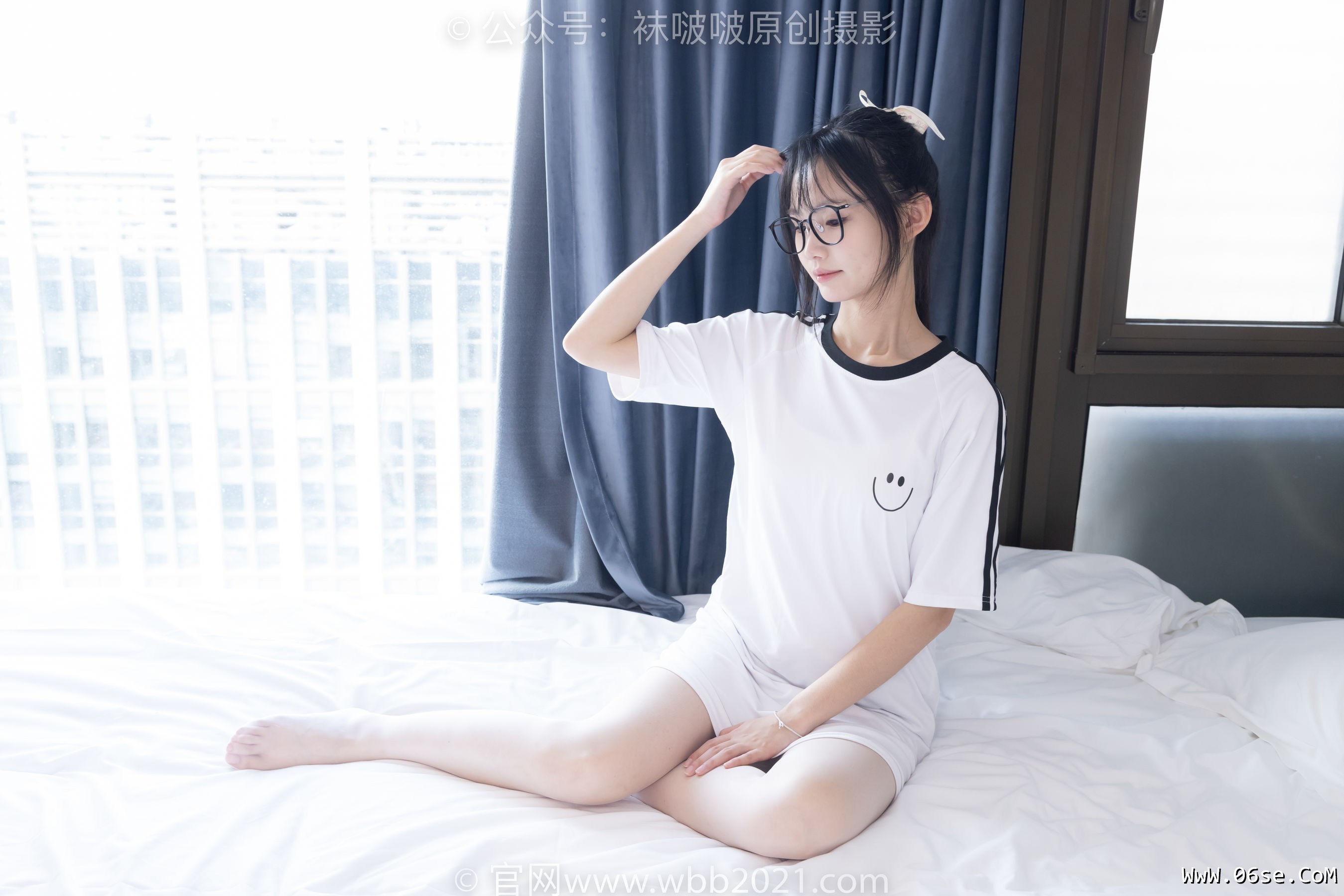 图片[37]-BoBoSocks袜啵啵 No.376 甜甜圈 -运动鞋、堆堆袜套、白丝[150P]-六色网