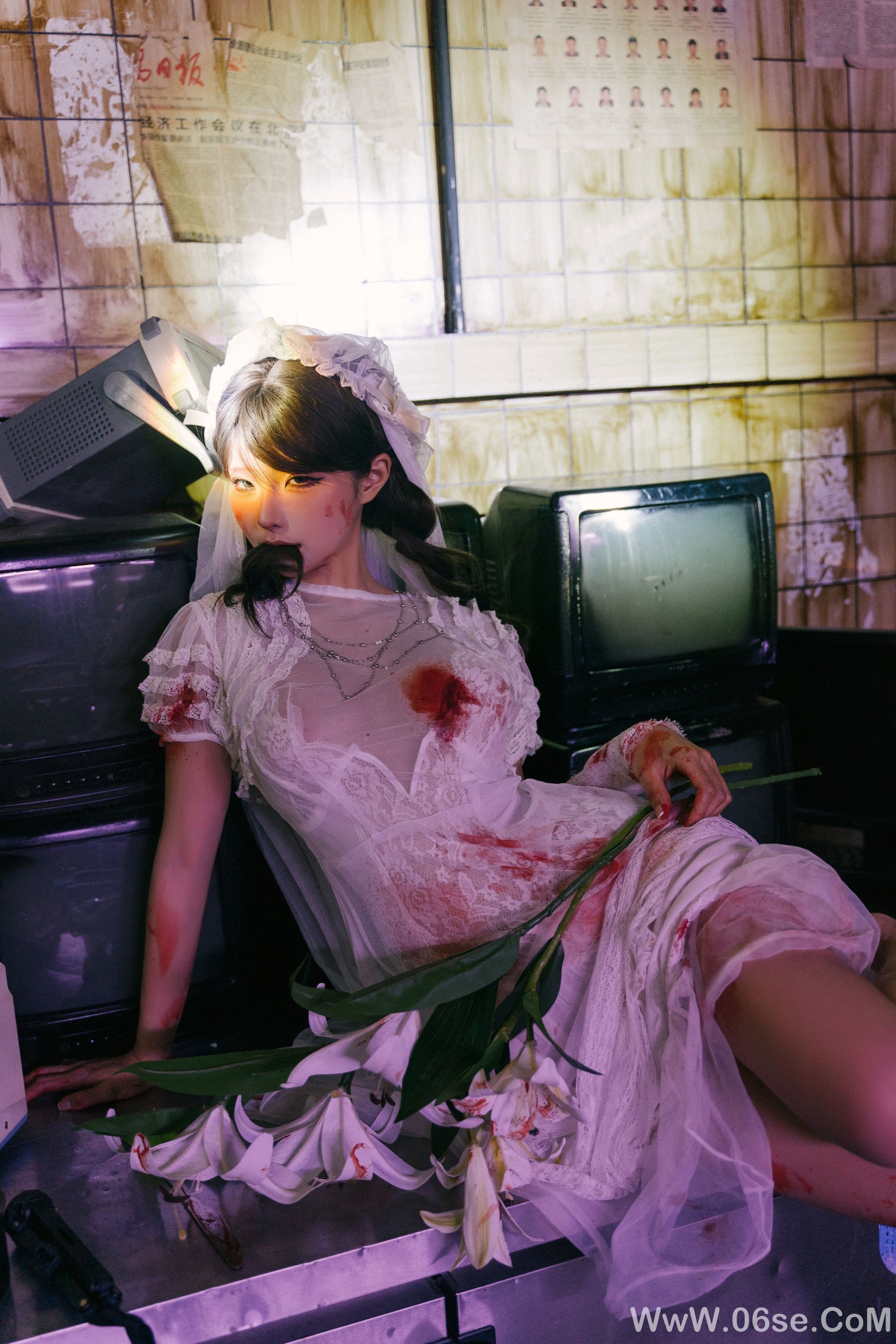 图片[8]-动漫博主蠢沫沫 – 废墟新娘[133P]-六色网